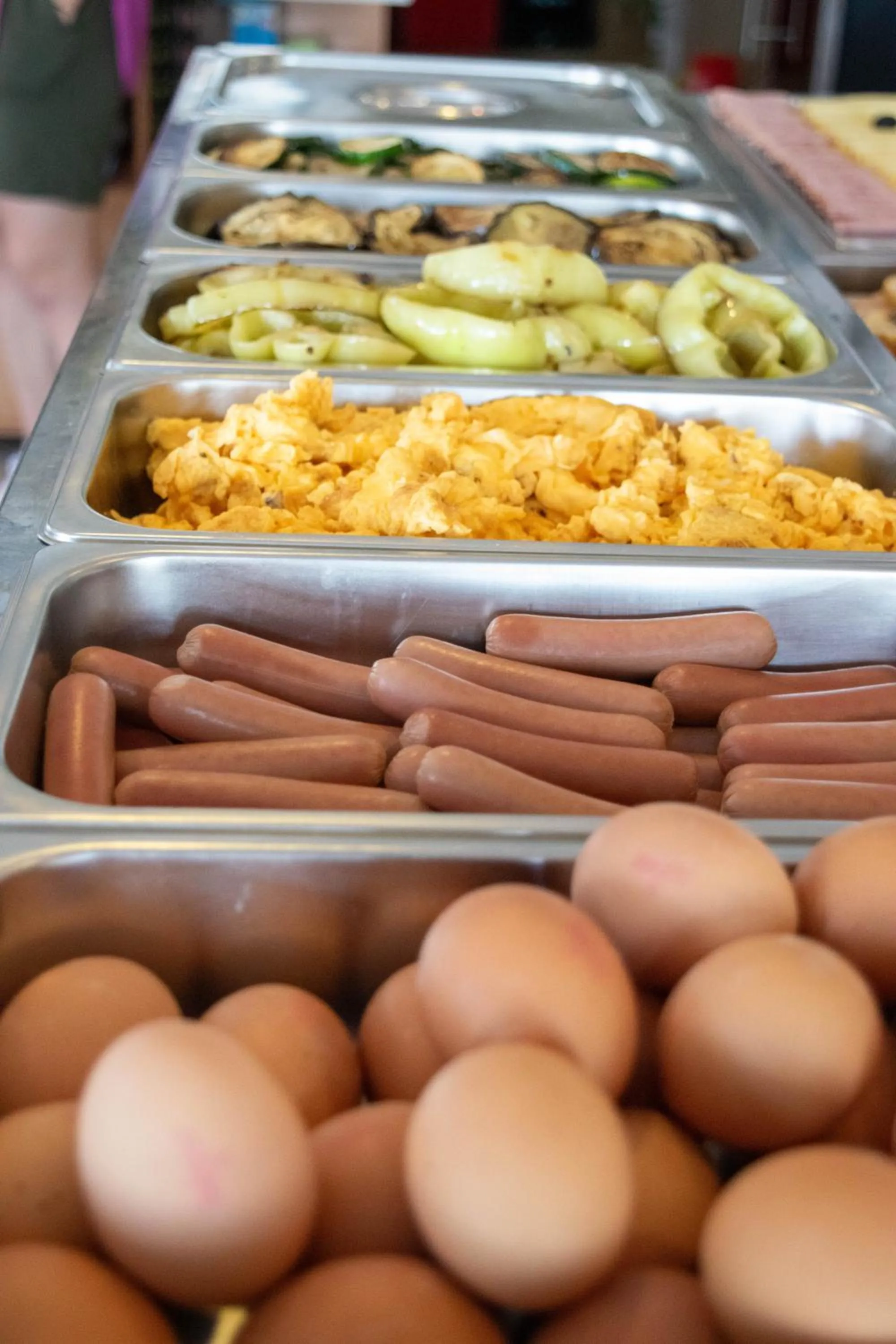 Buffet breakfast in Beach Hotel