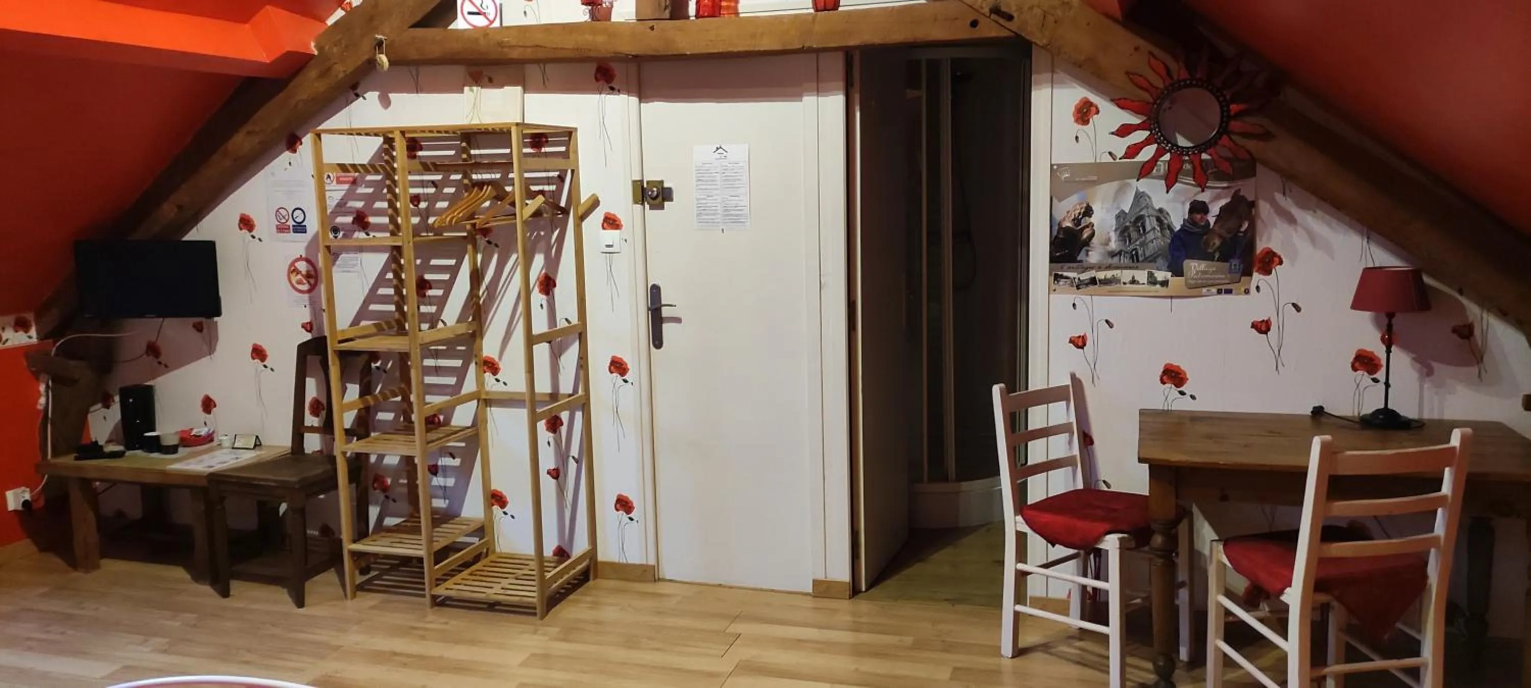 Living room in Les Chambres du Relais