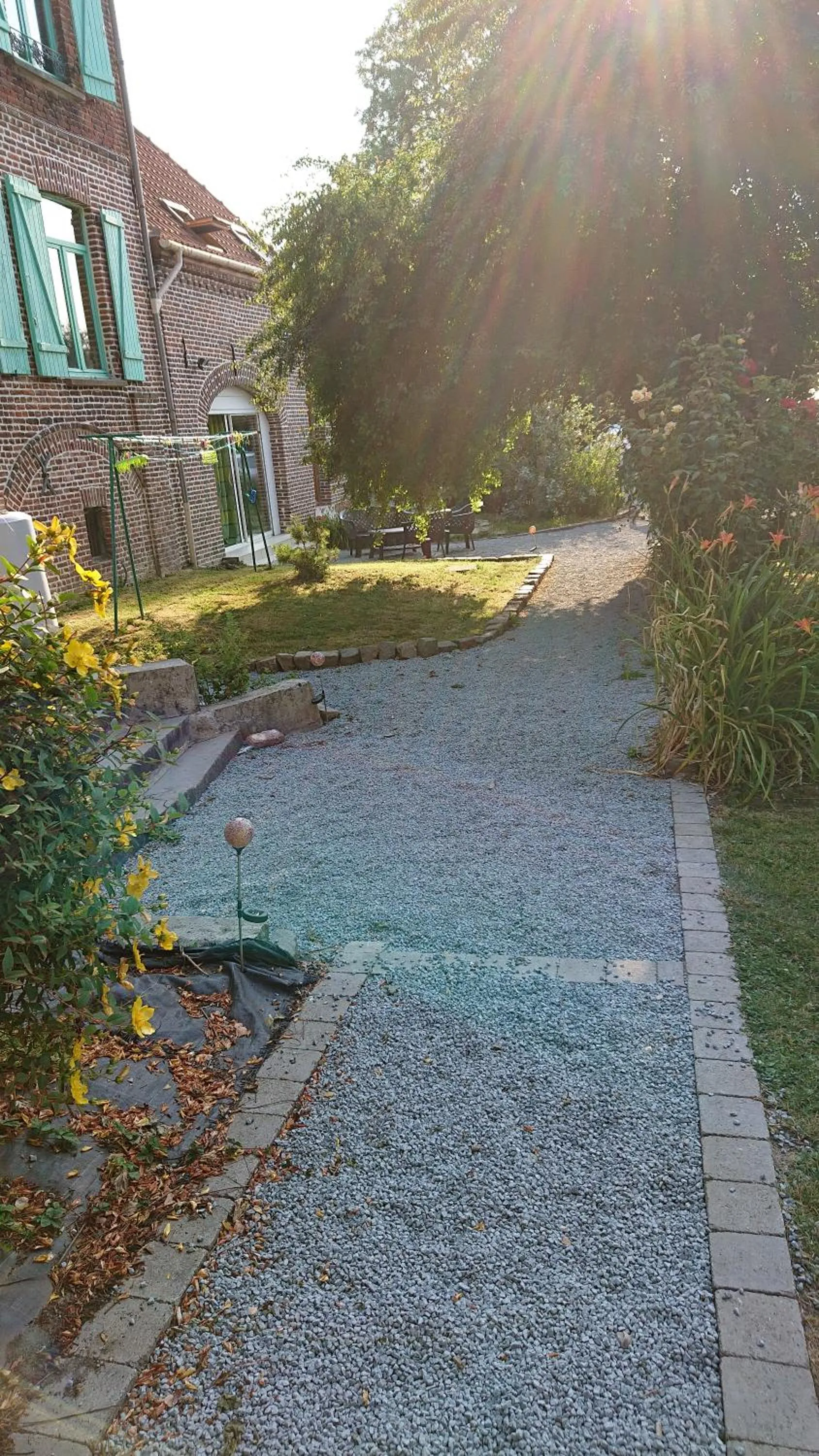 Garden in Les Chambres du Relais