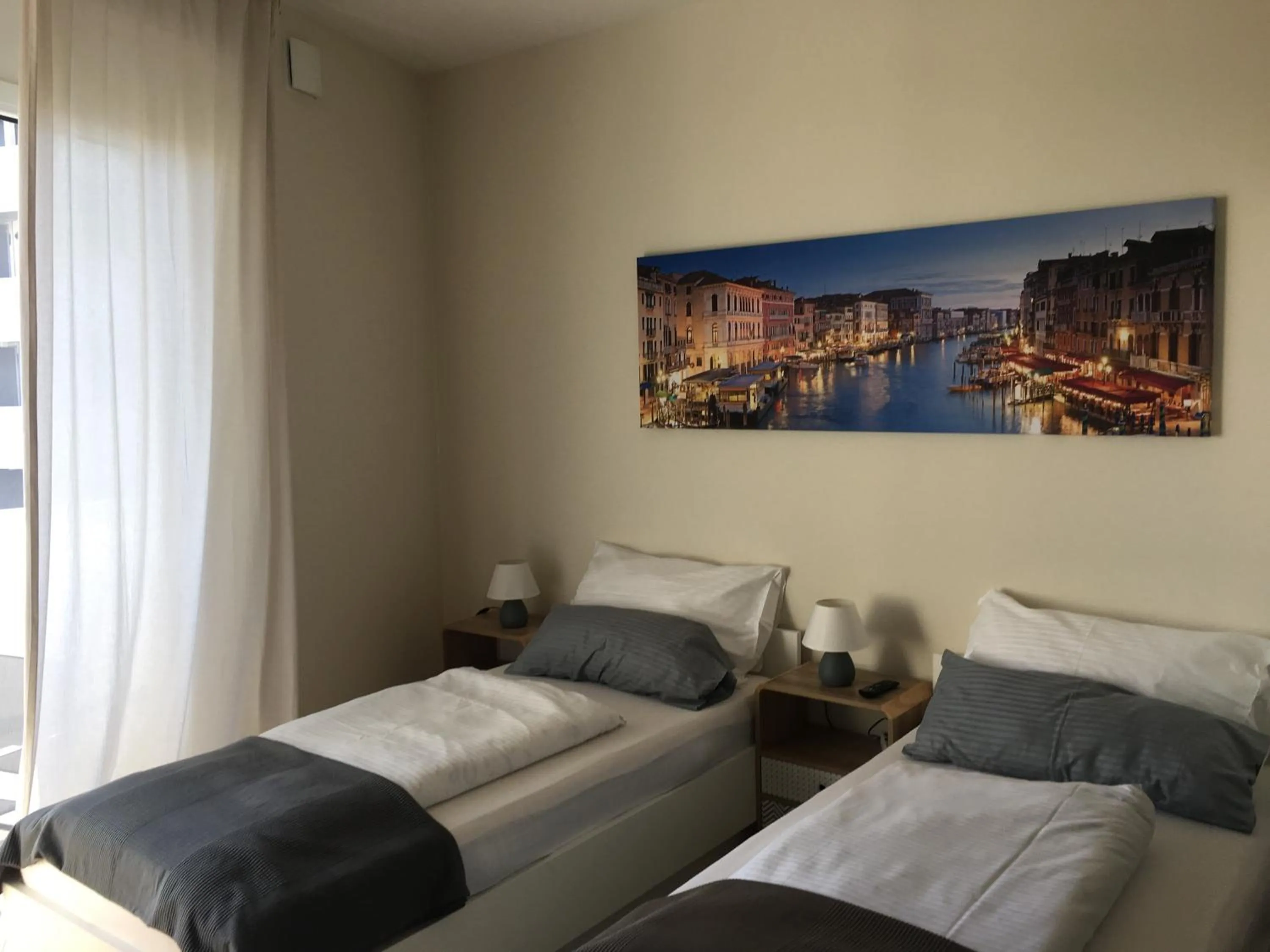 Bed in Premium Apartment München Messe