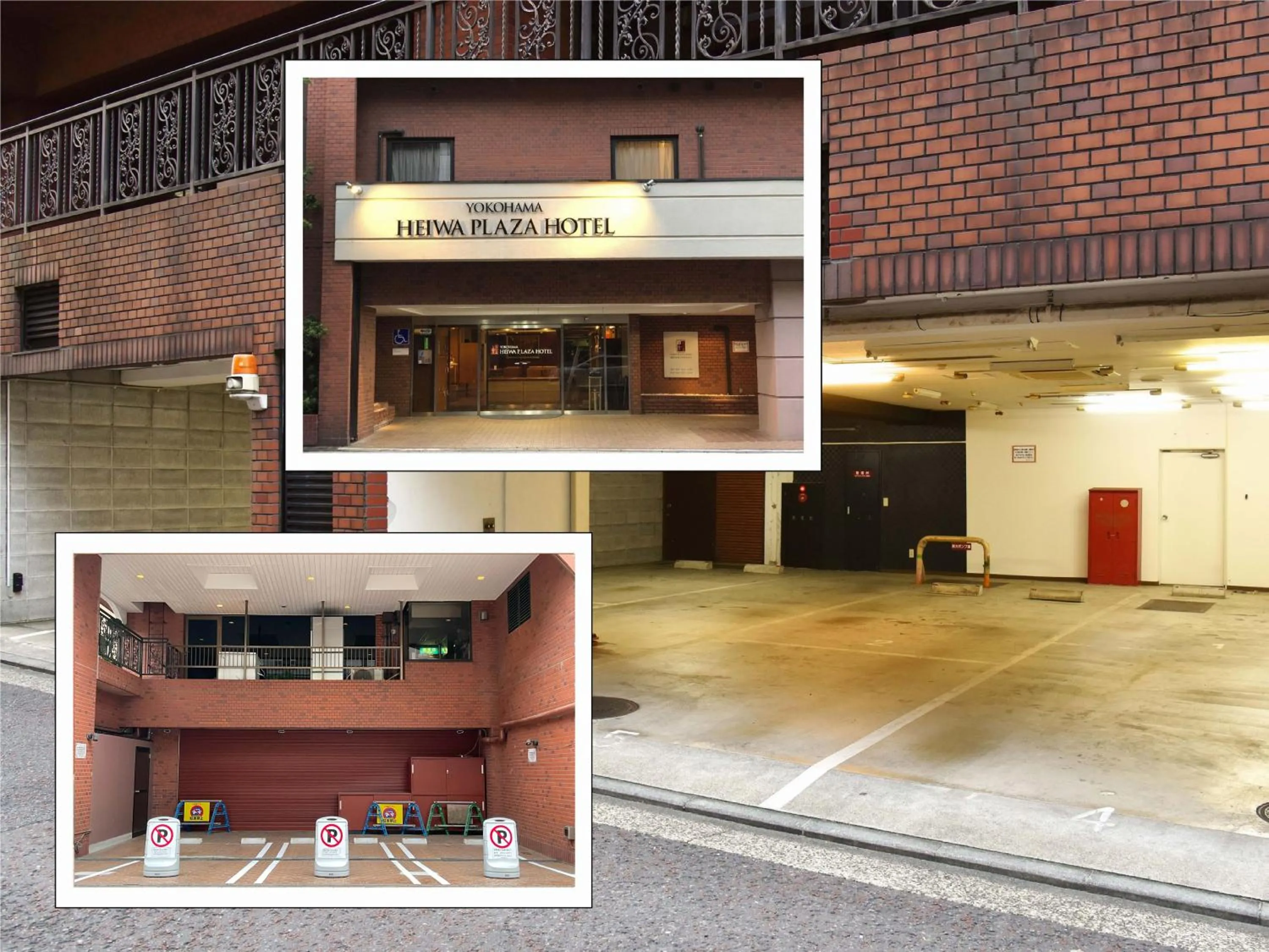 Parking in Yokohama Heiwa Plaza Hotel