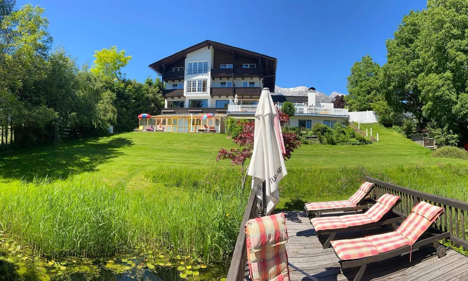 Garden in Landhaus Lührmann