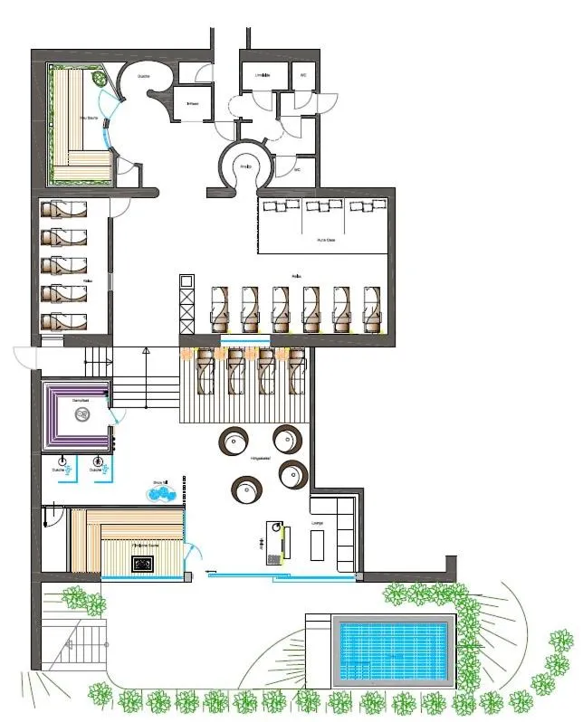 Spa and wellness centre/facilities in Pensione Camoscio