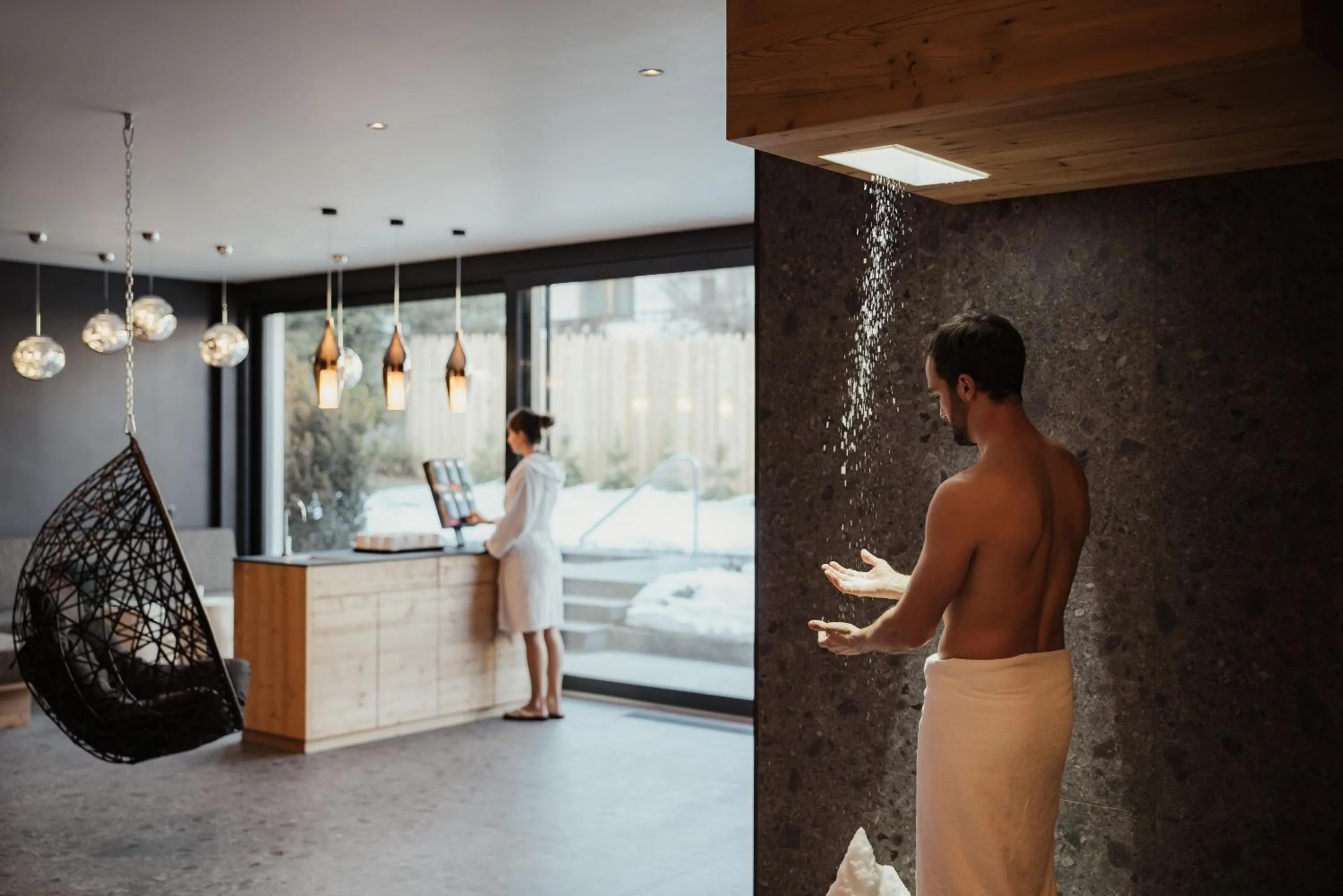 Spa and wellness centre/facilities in Pensione Camoscio