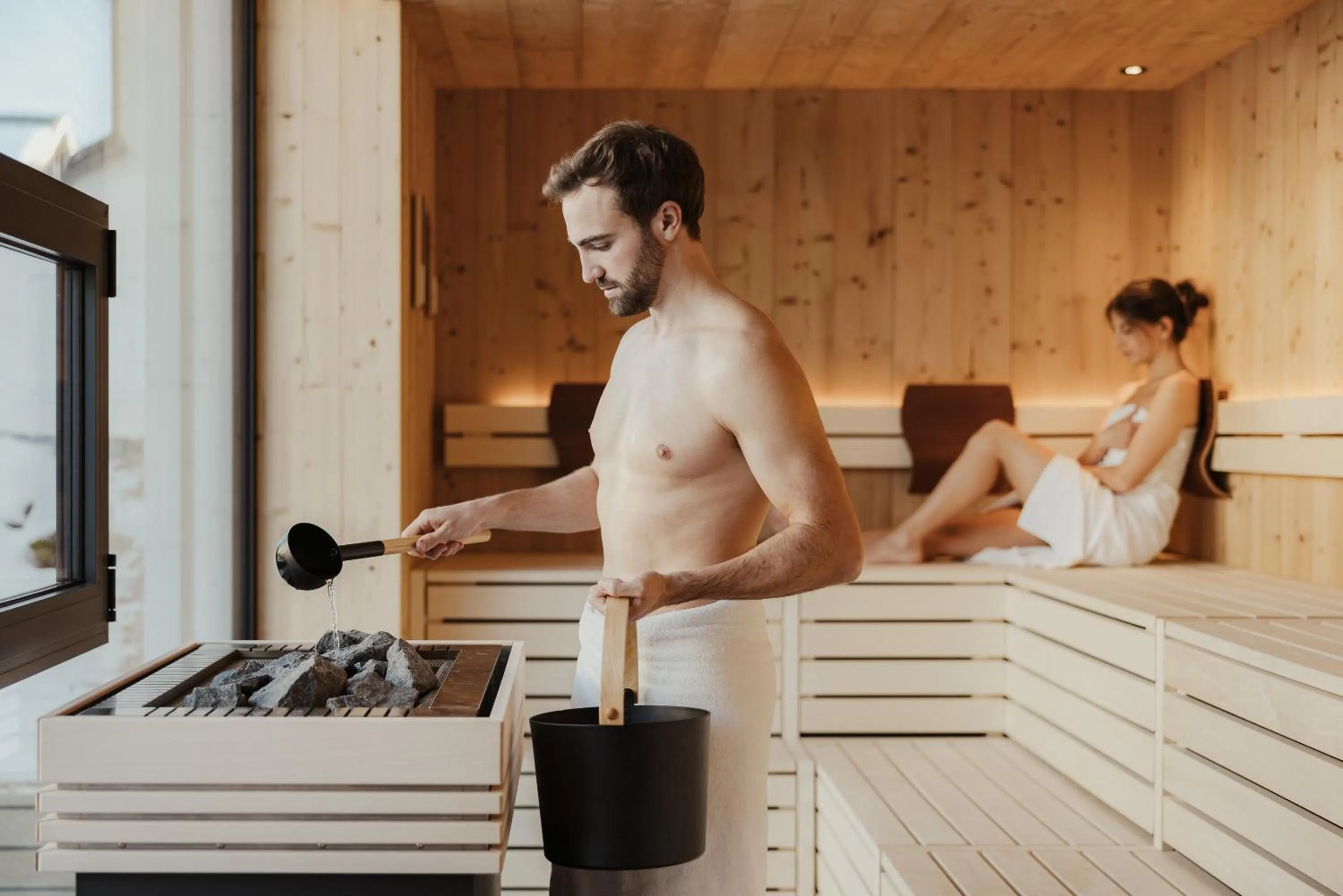Spa and wellness centre/facilities in Pensione Camoscio