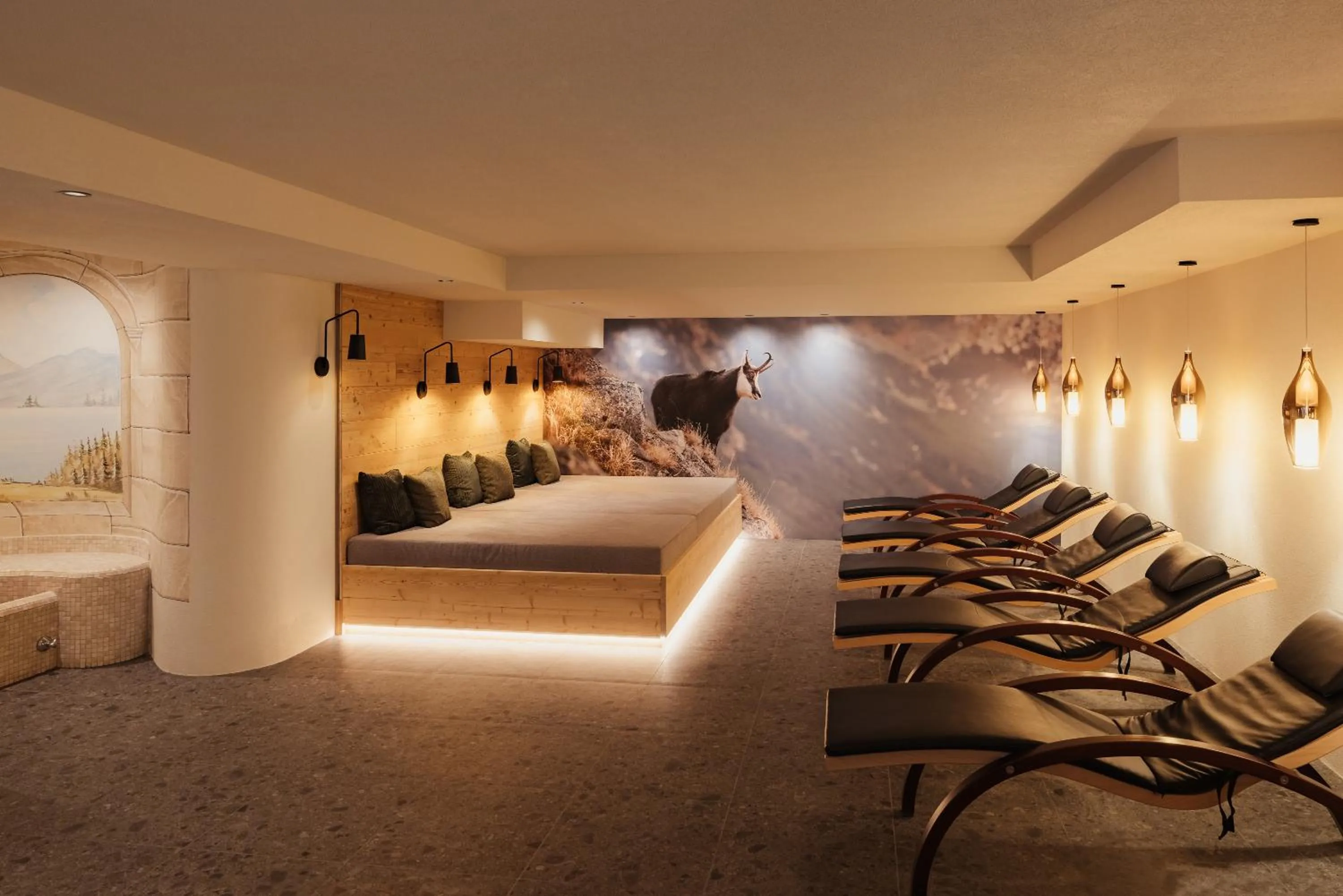 Spa and wellness centre/facilities in Pensione Camoscio