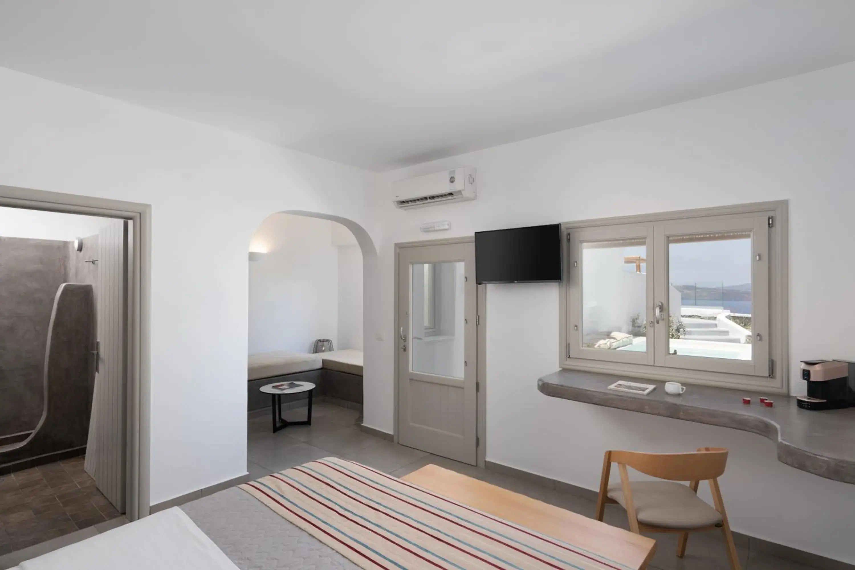 Bedroom, Bed in Goulielmos Hotel & Spa Bedroom, Bed in Goulielmos Hotel & Spa