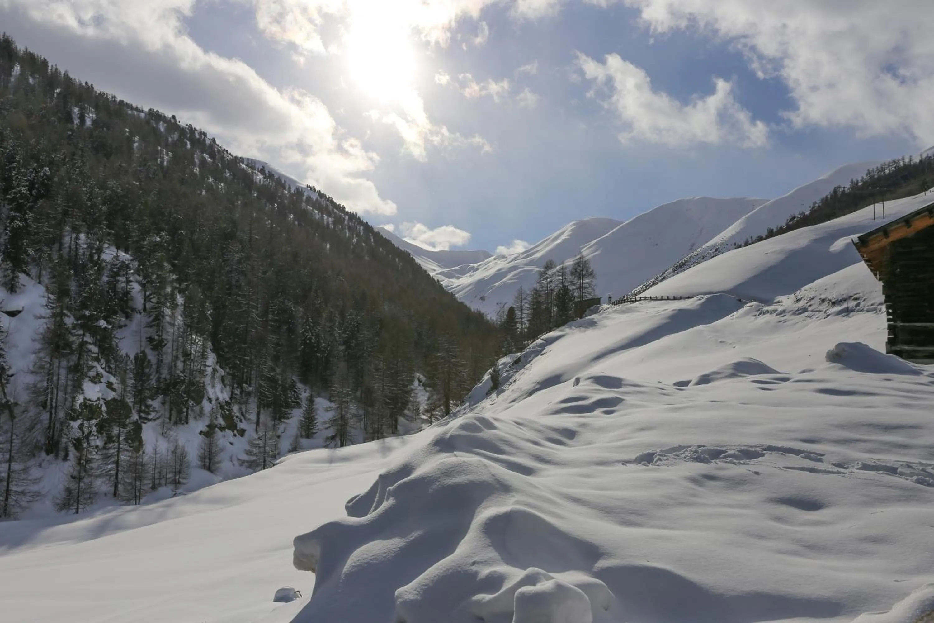 Natural landscape in Baita Luleta