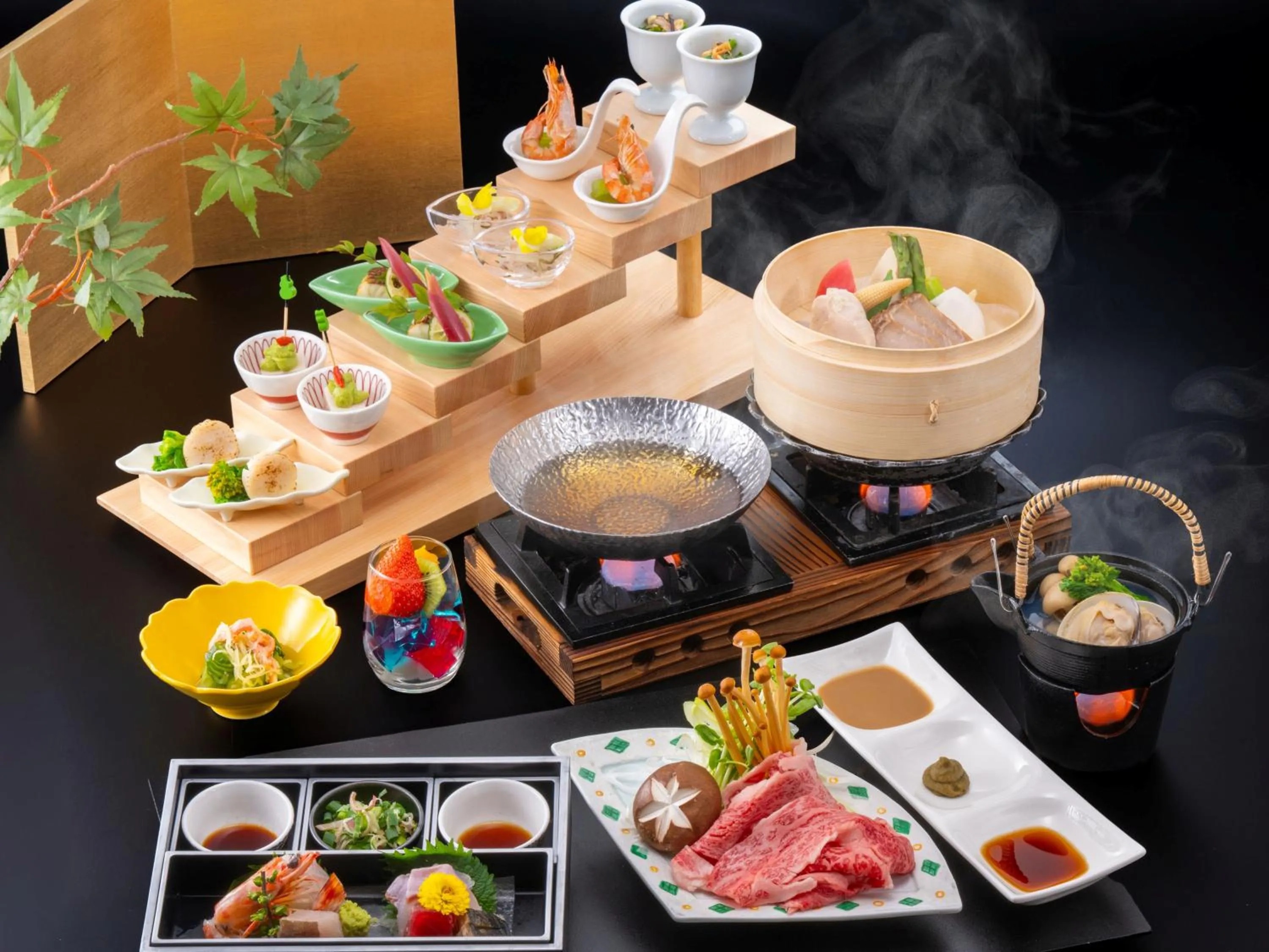 Dinner in Kishigon Ryokan