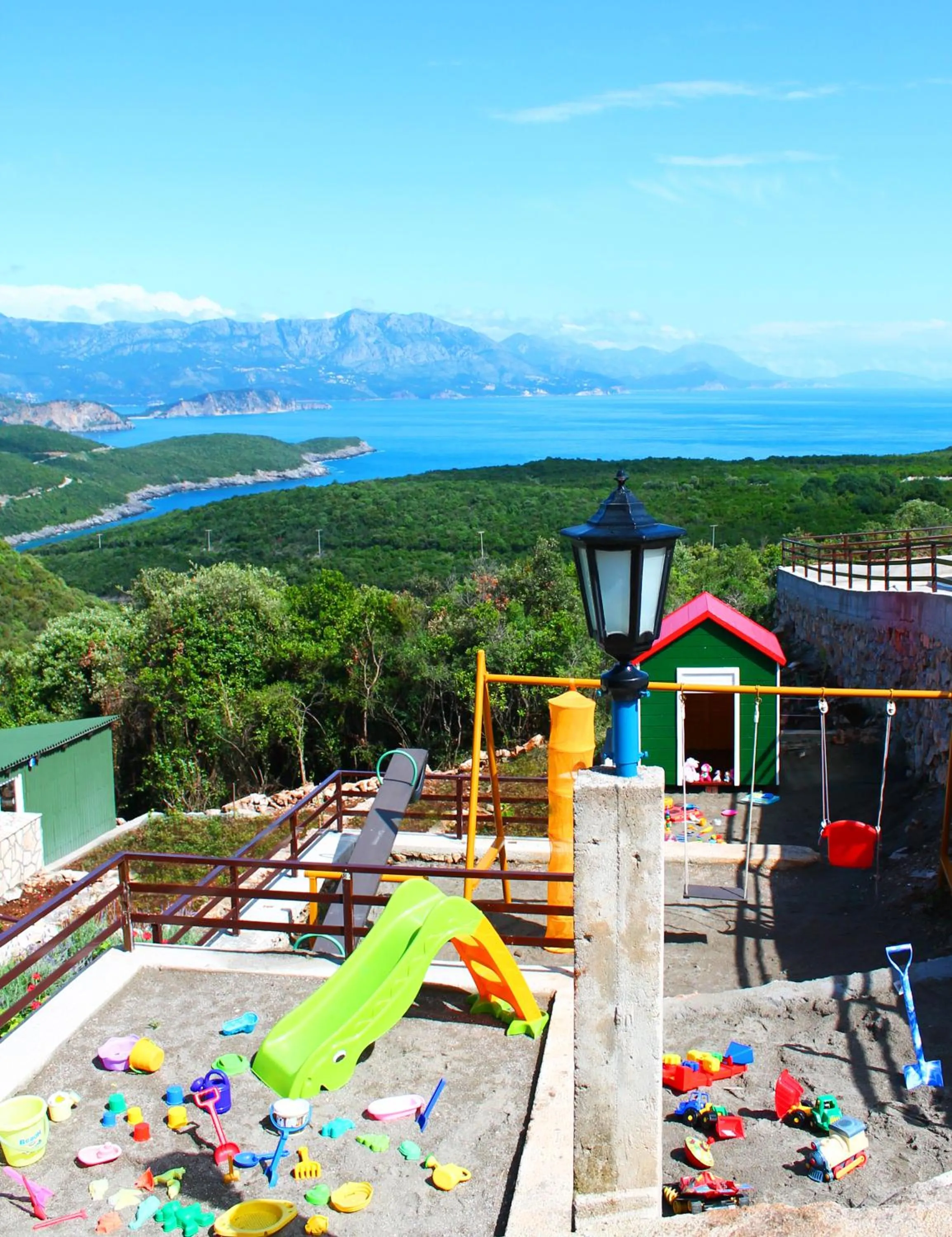Children play ground in Apartments Villa Milna 1