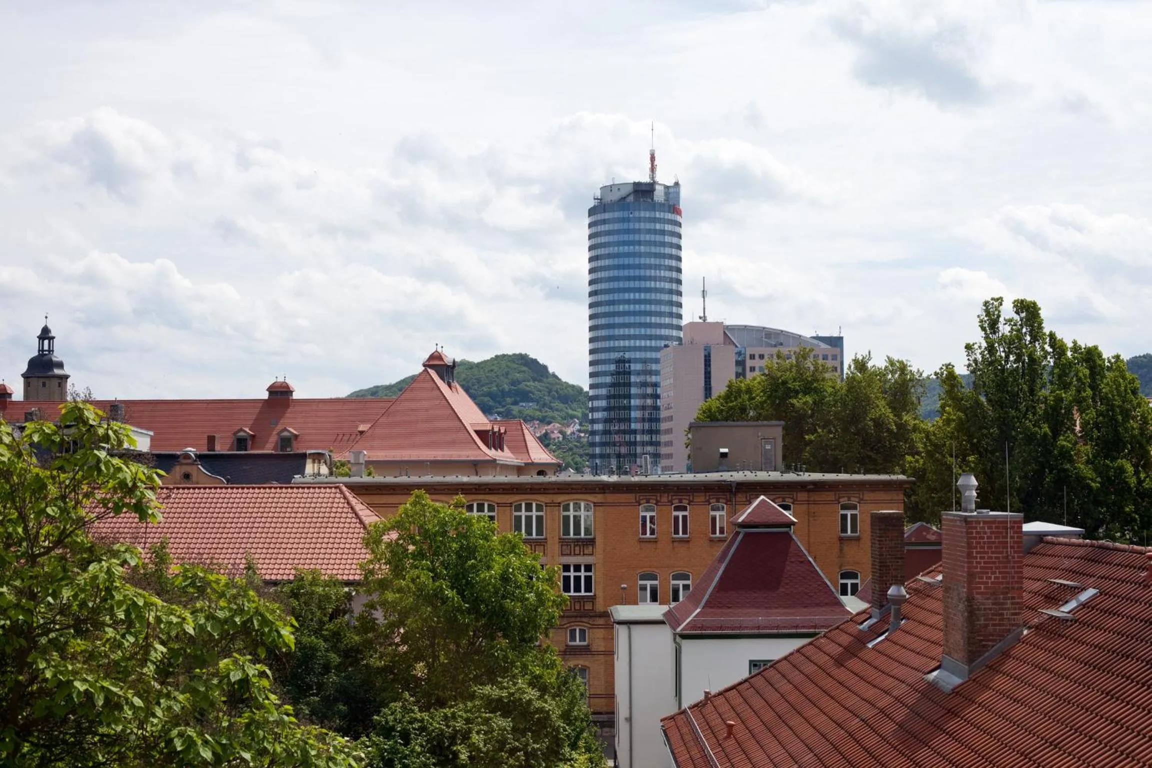 City view in Hostel Jena