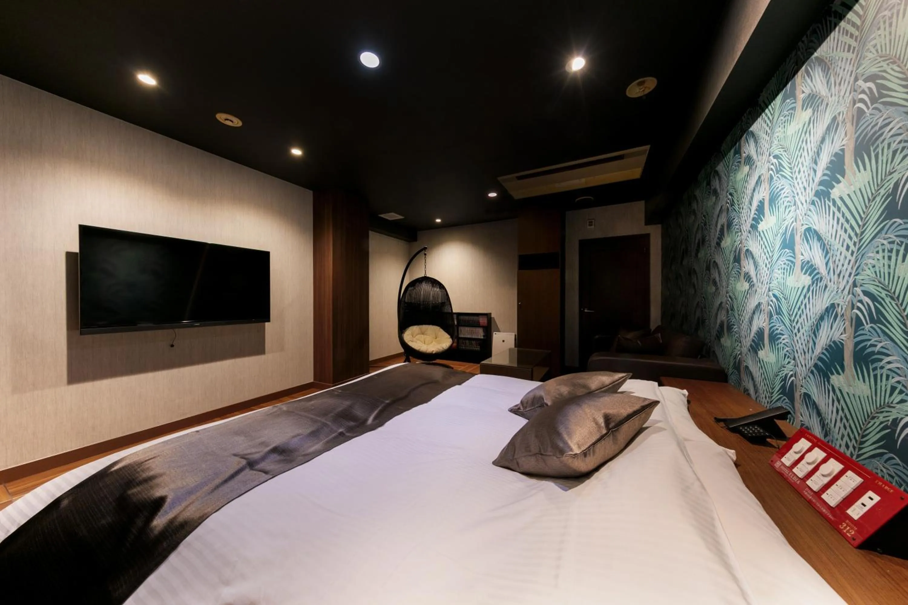 Bed in HOTEL Eldia Japanese Modern (Adult Only)