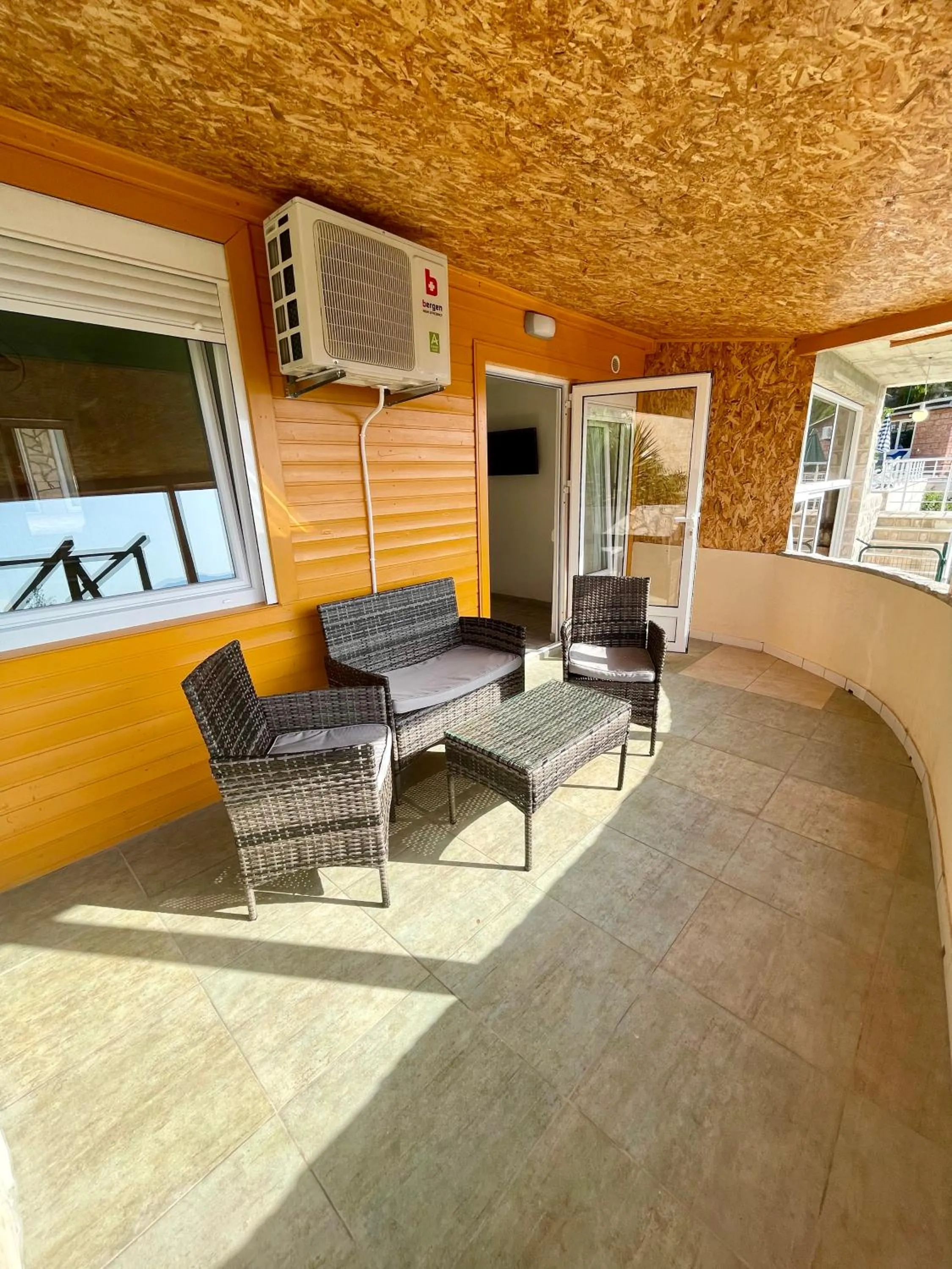 Balcony/Terrace in Apartments Villa Milna 2