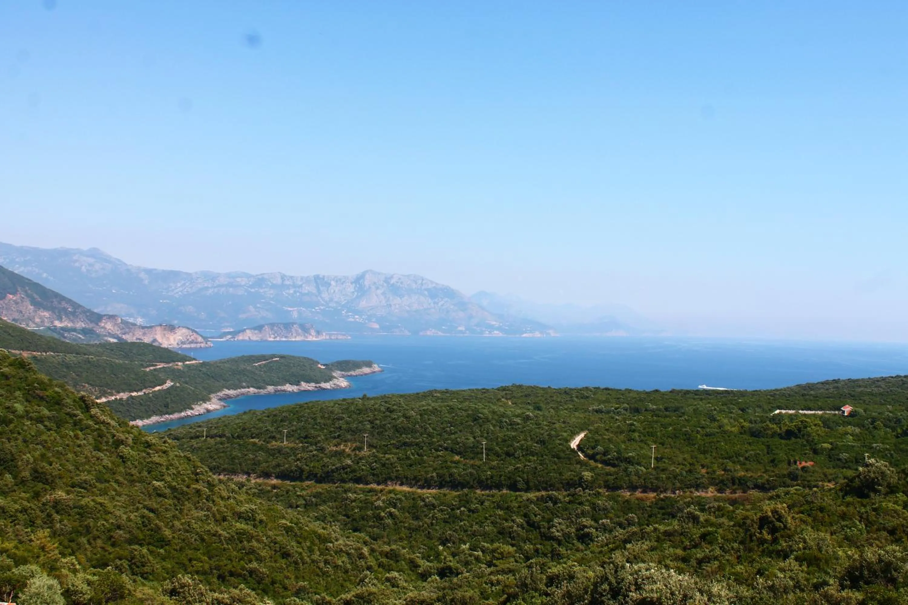 Mountain view in Apartments Villa Milna 2