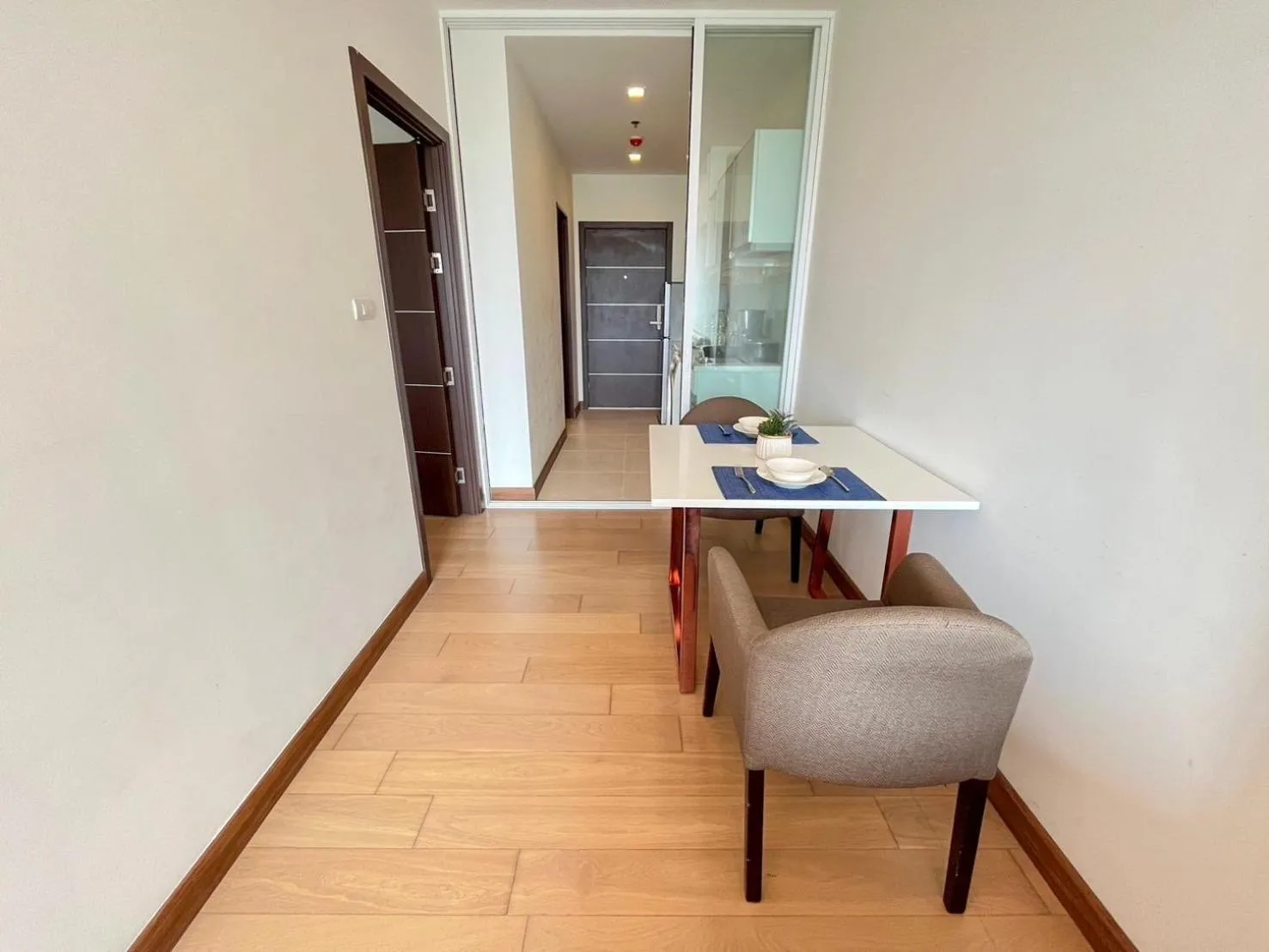 Dining area in The Astra Residence