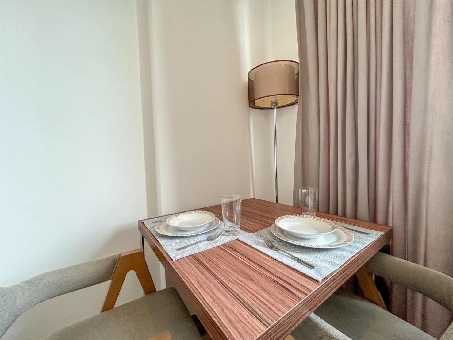 Seating area in The Astra Residence