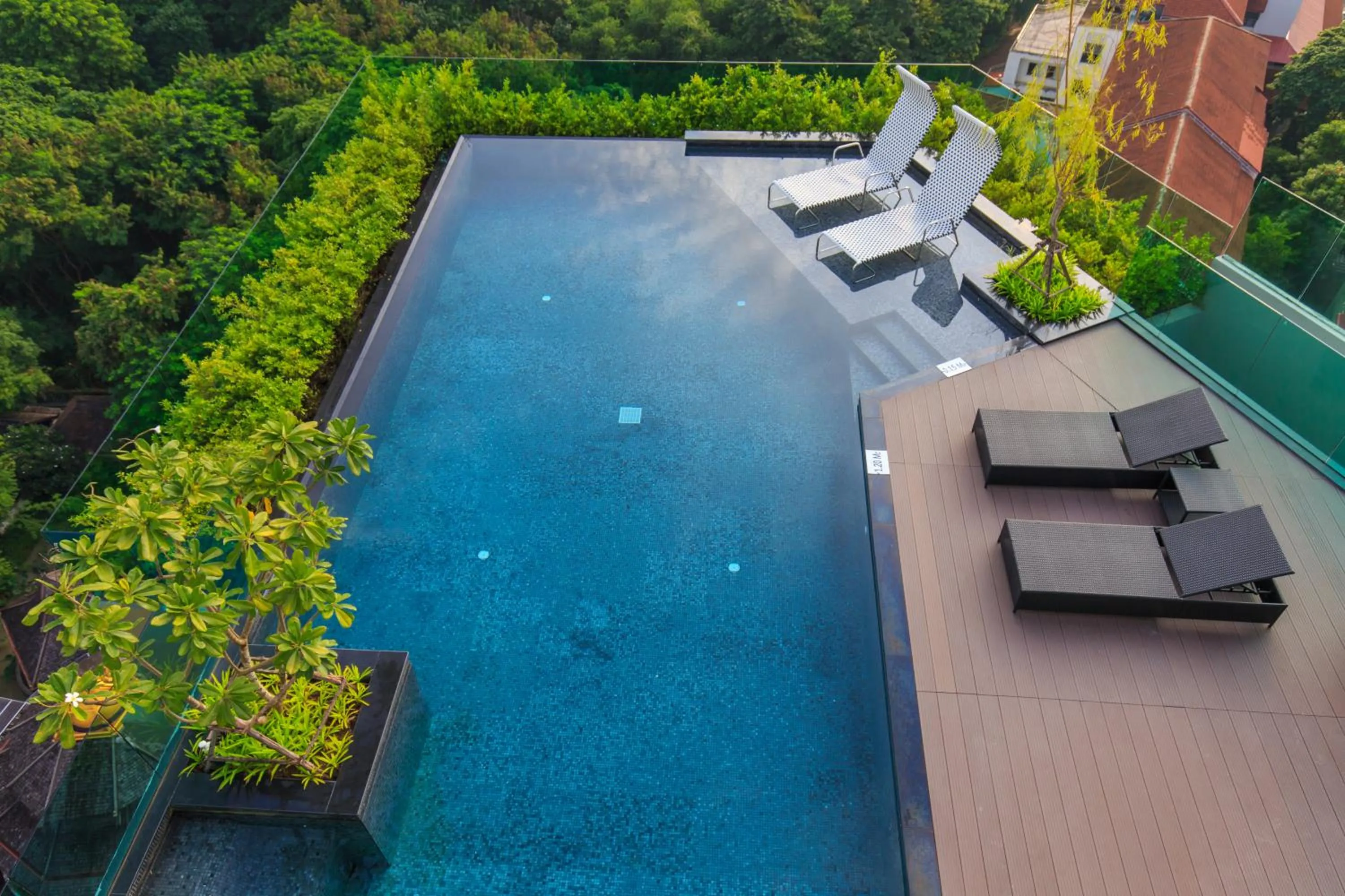 Swimming pool in The Astra Residence