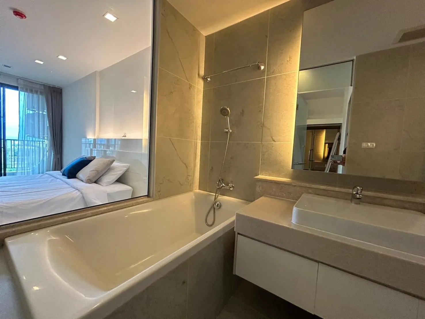 Photo of the whole room, Bed in The Astra Residence