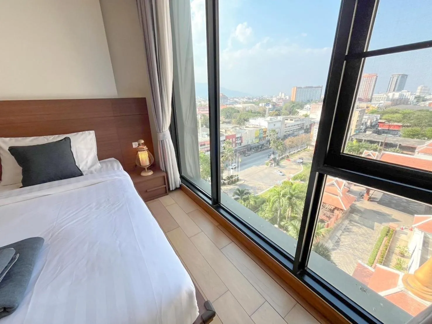 Bedroom, Bed in The Astra Residence