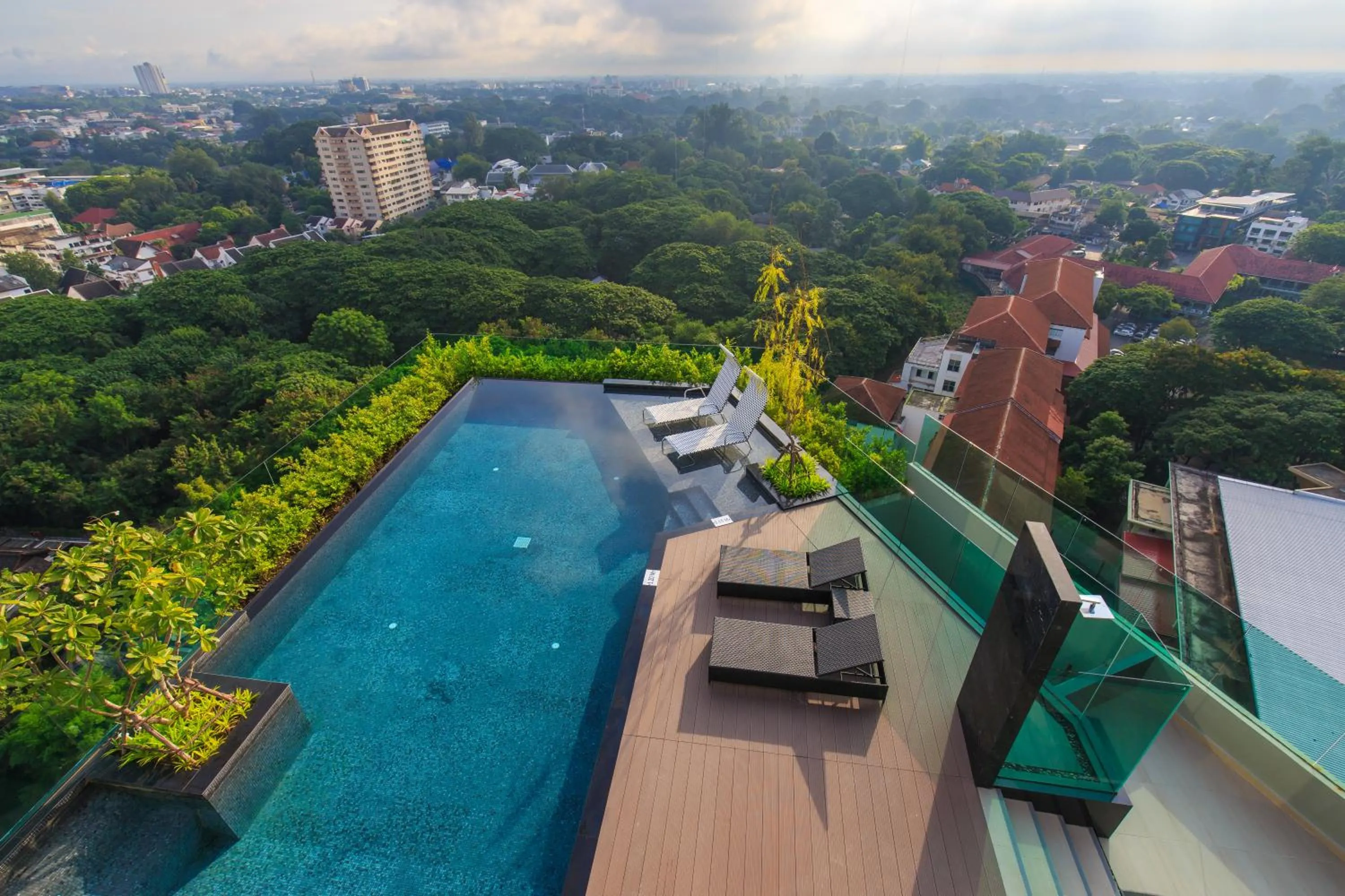 City view in The Astra Residence