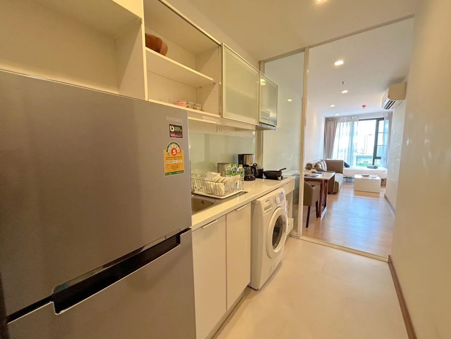 Kitchen or kitchenette in The Astra Residence