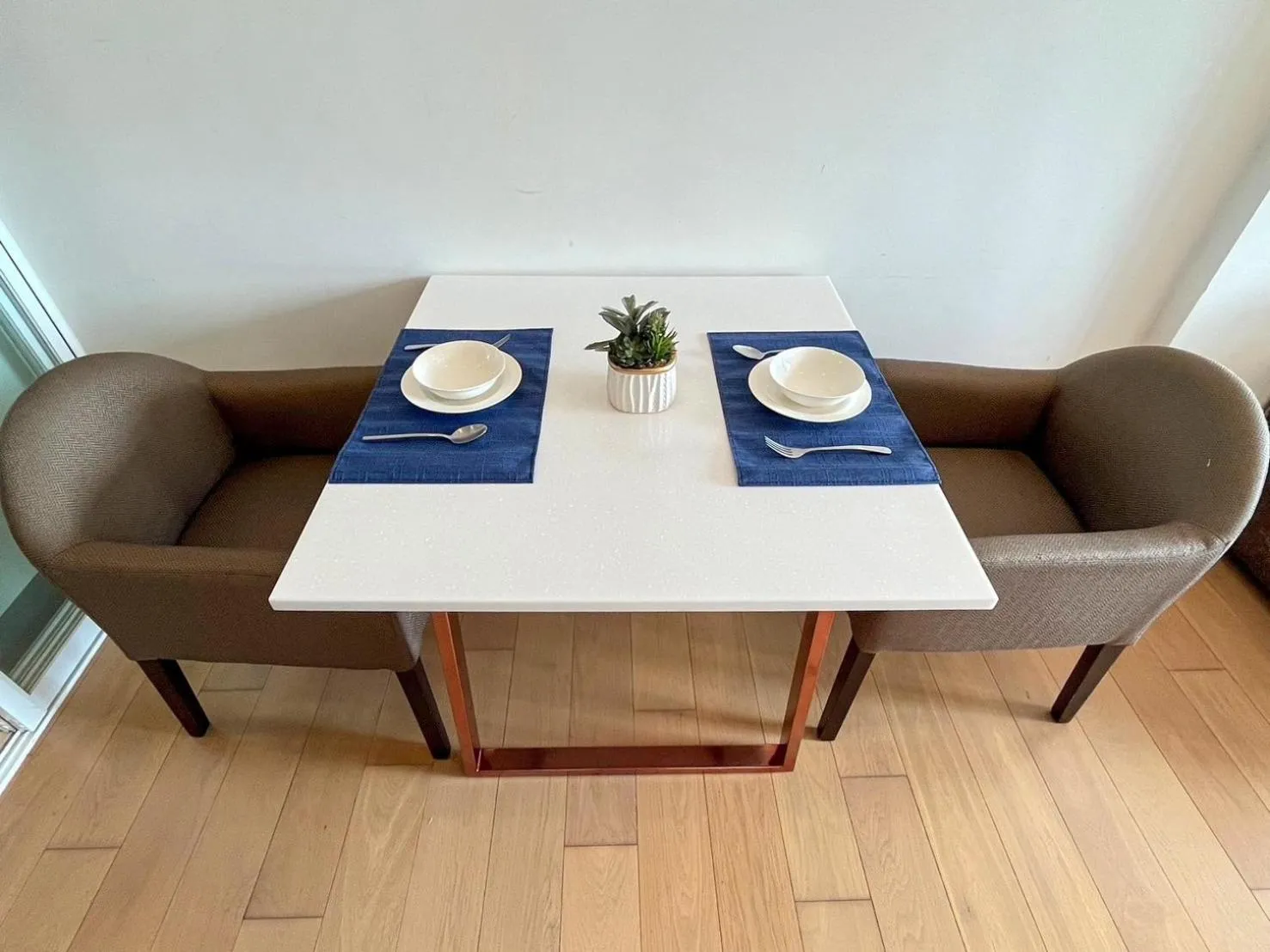 Dining area in The Astra Residence