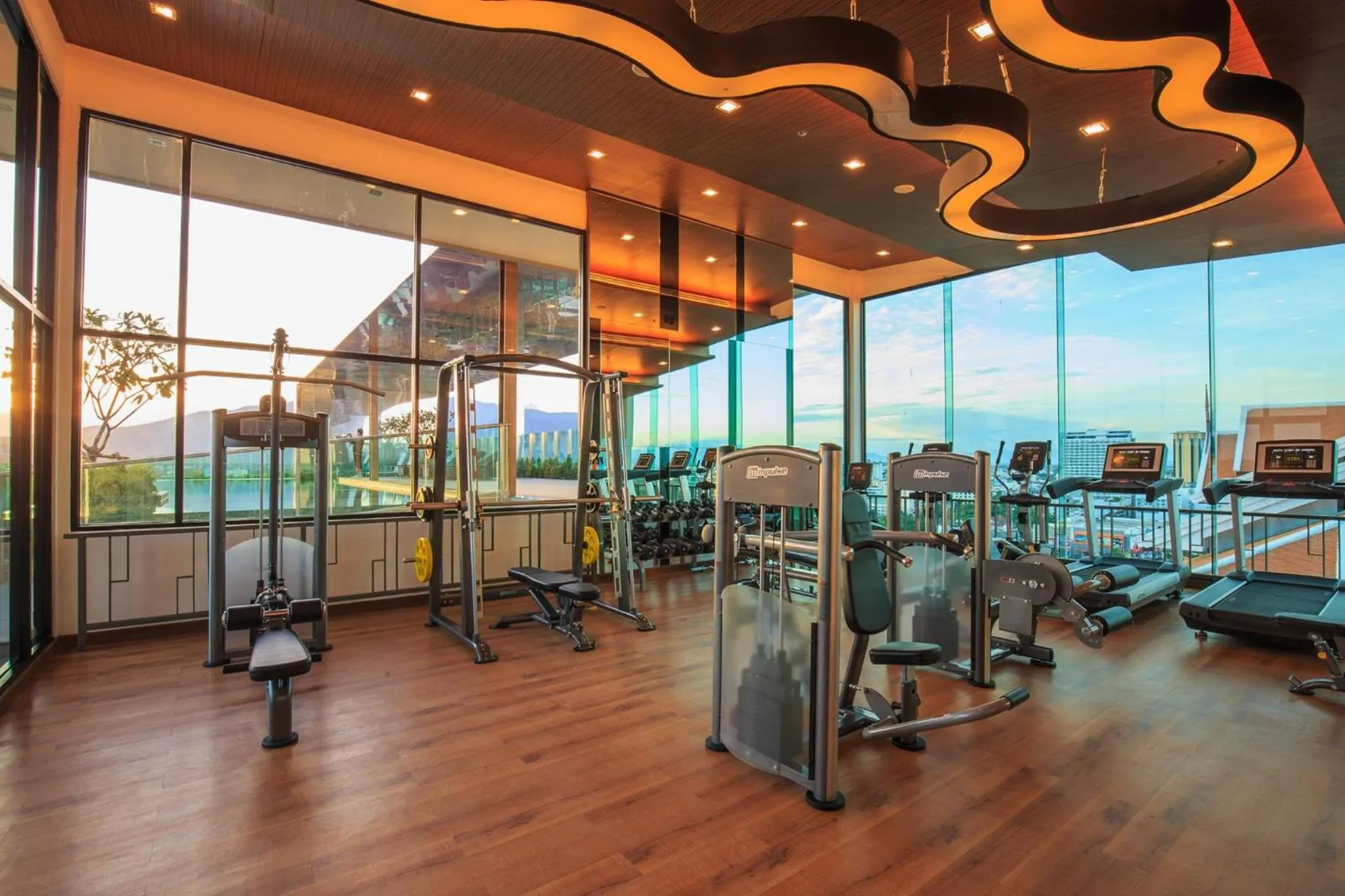 Fitness centre/facilities in The Astra Residence