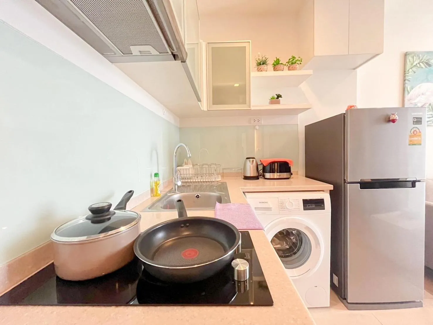 Kitchen or kitchenette in The Astra Residence