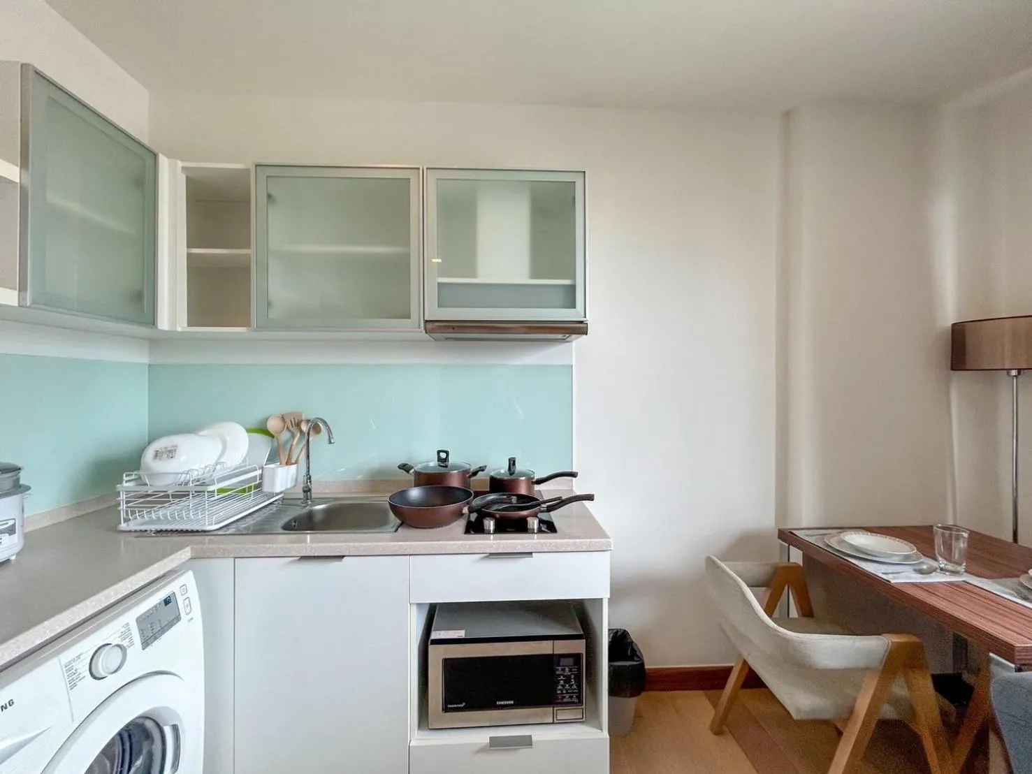 Kitchen or kitchenette in The Astra Residence