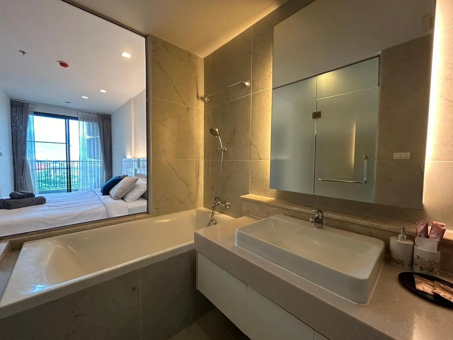 Bathroom in The Astra Residence