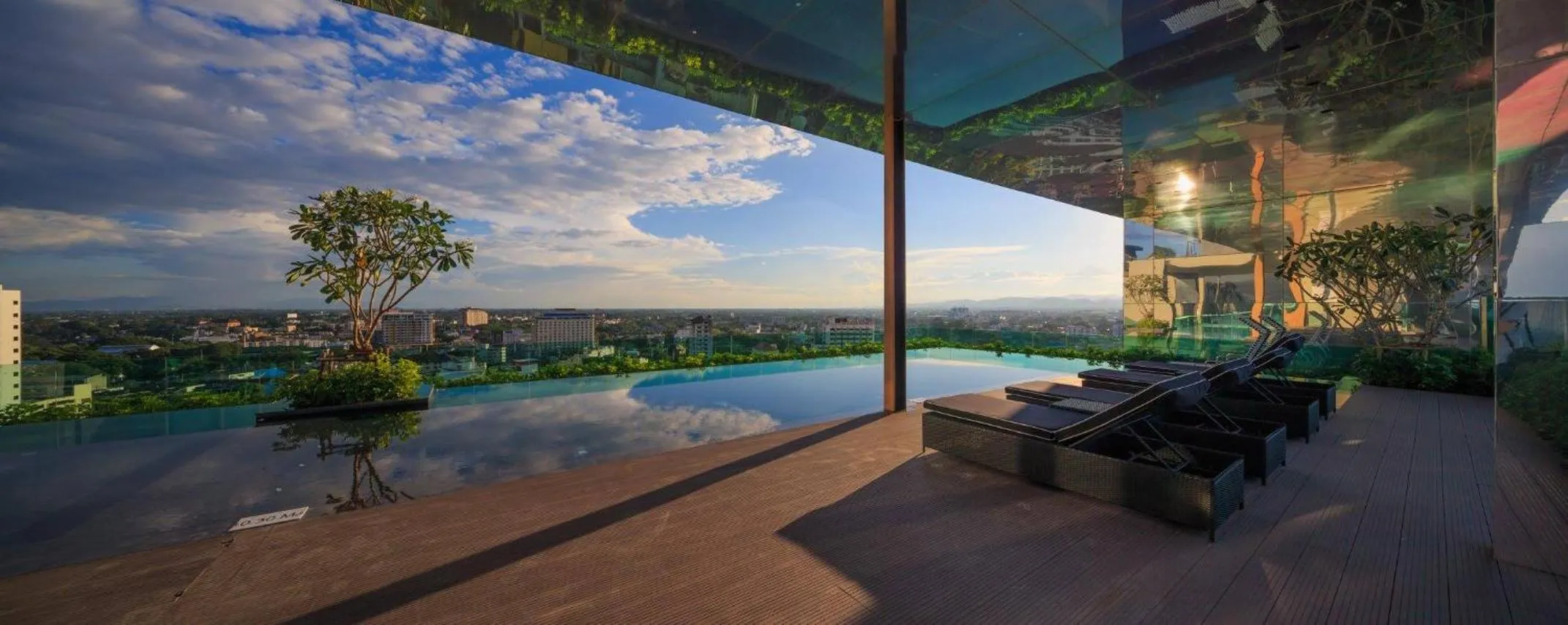 Swimming pool in The Astra Residence