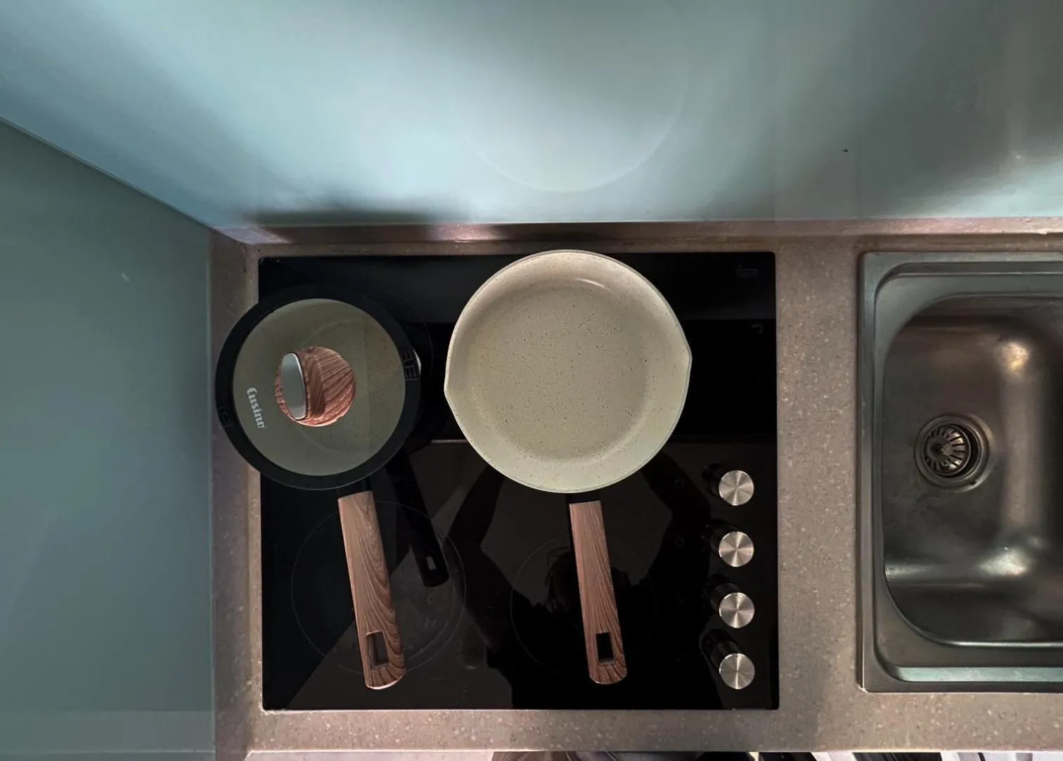 Kitchen or kitchenette in The Astra Residence