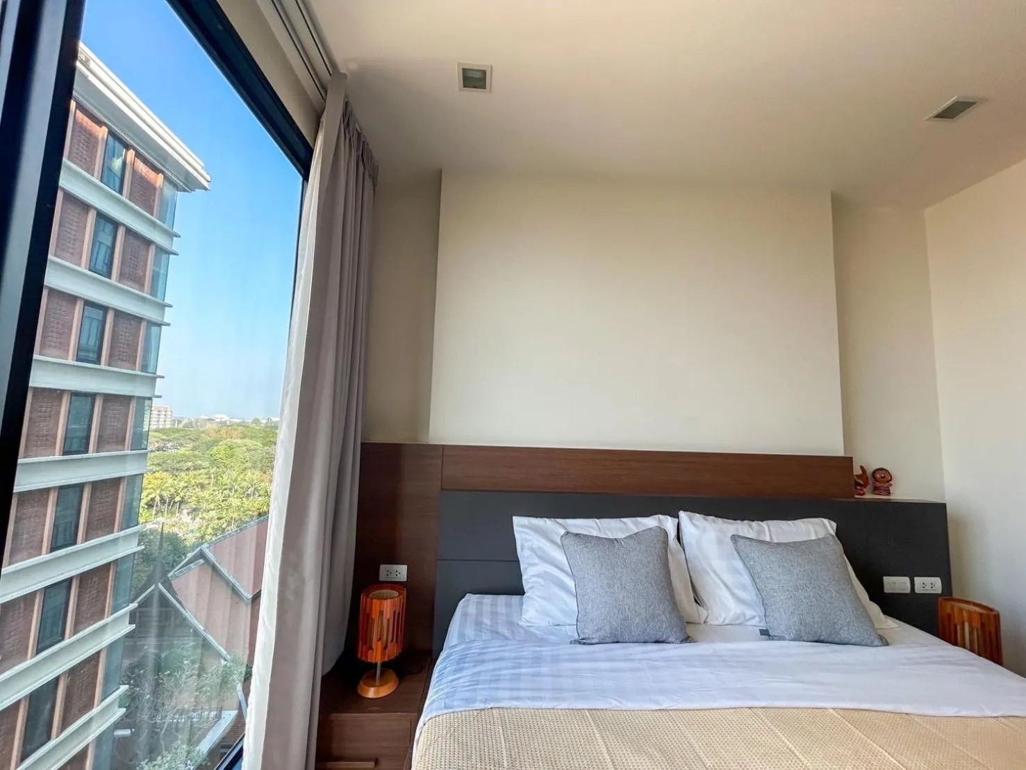 Bedroom, Bed in The Astra Residence