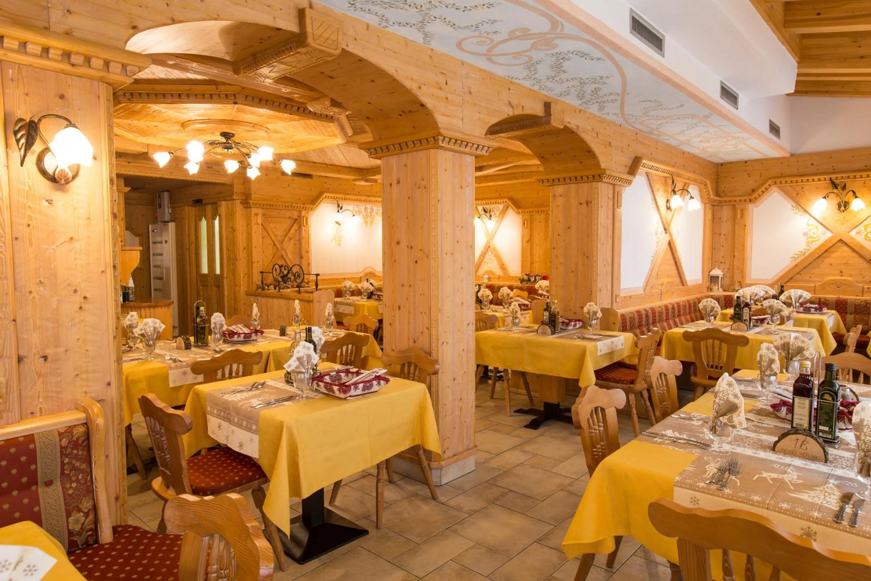 Food and drinks in Hotel Franco