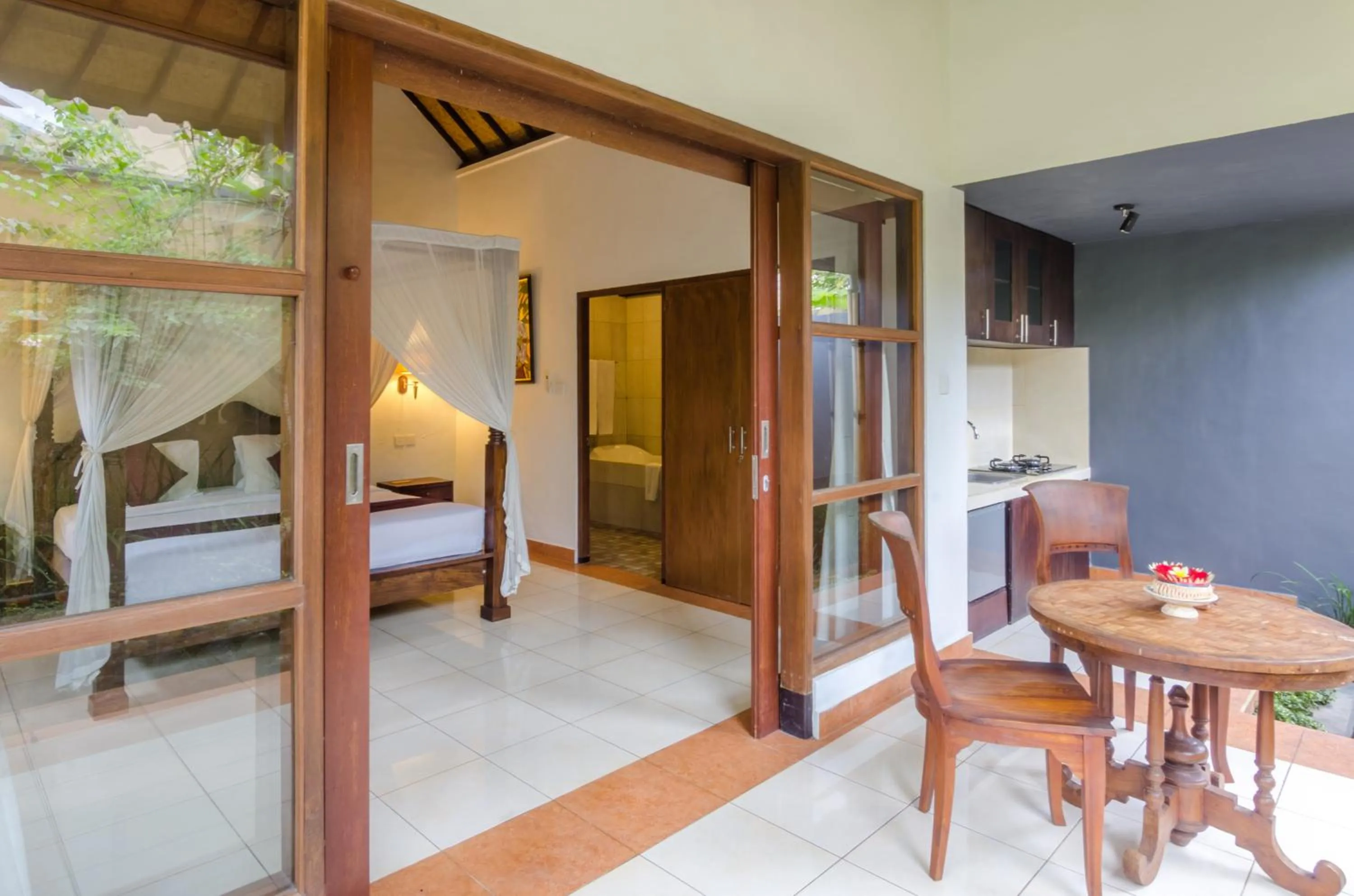 Bedroom, Bed in Chili Ubud Cottage