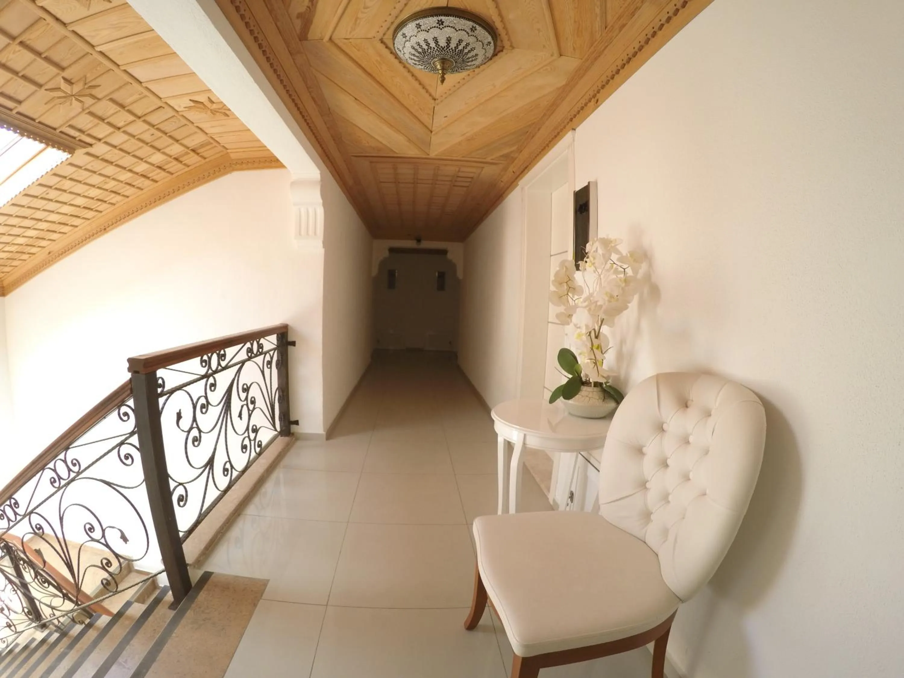 Decorative detail in Mervehan Residence