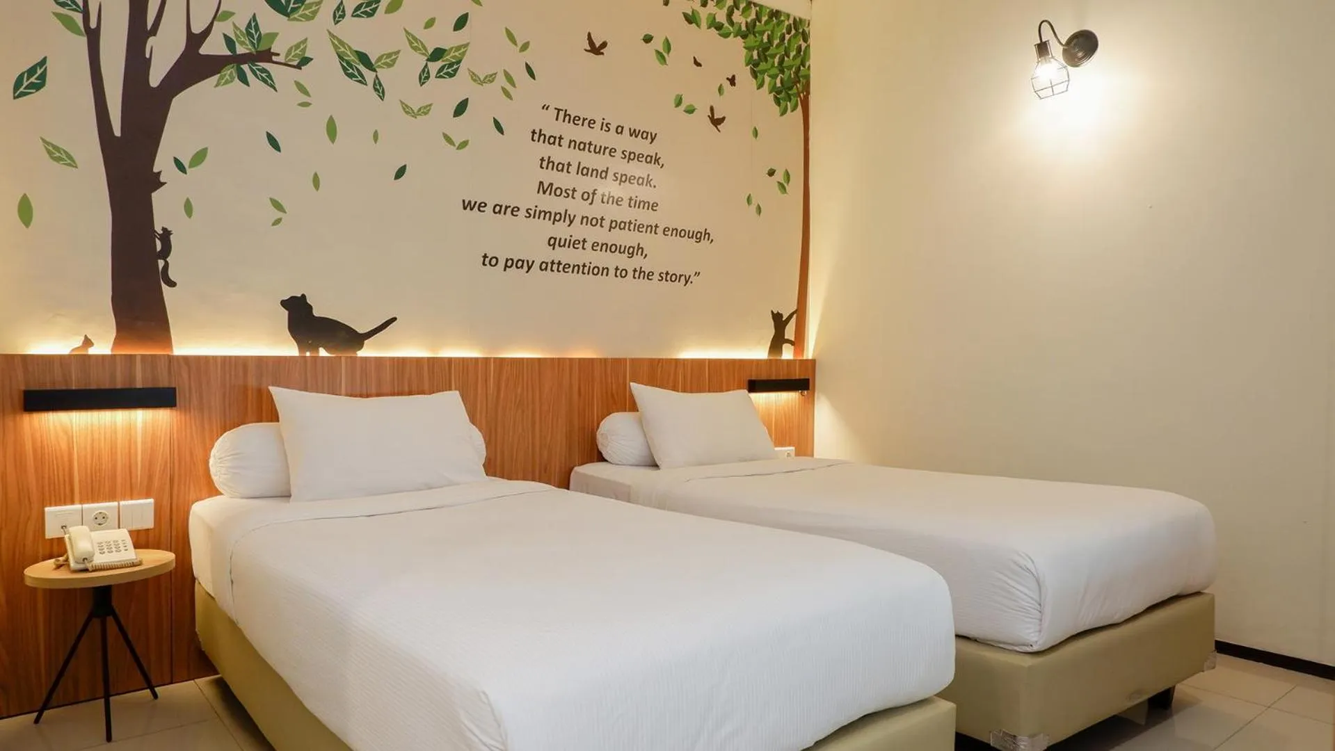 Bed in Front One Resort Magelang