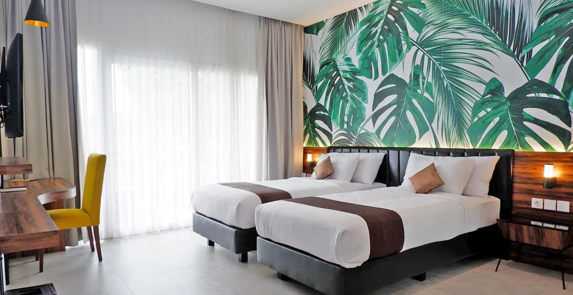 Bedroom, Bed in Front One Resort Magelang