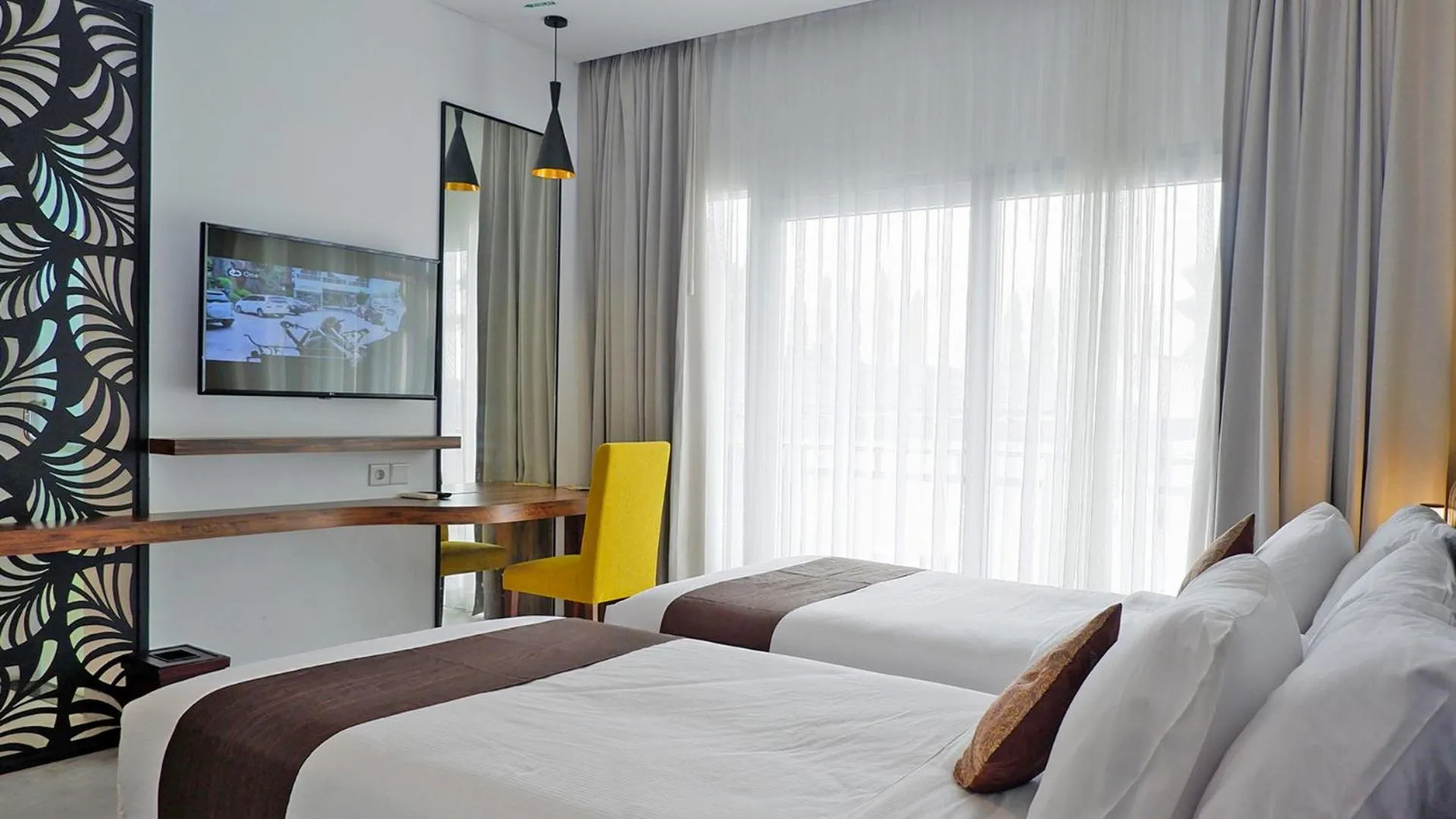 Bed in Front One Resort Magelang