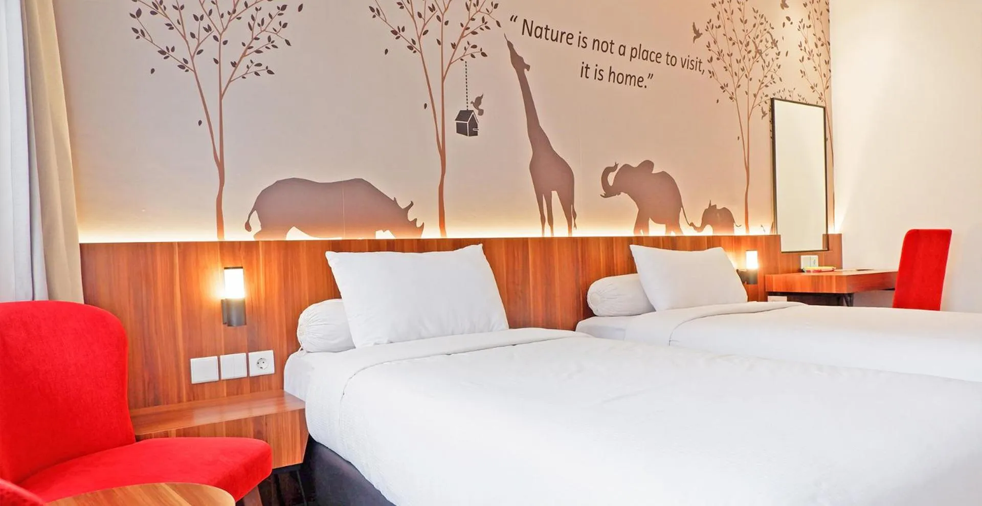 Bed in Front One Resort Magelang