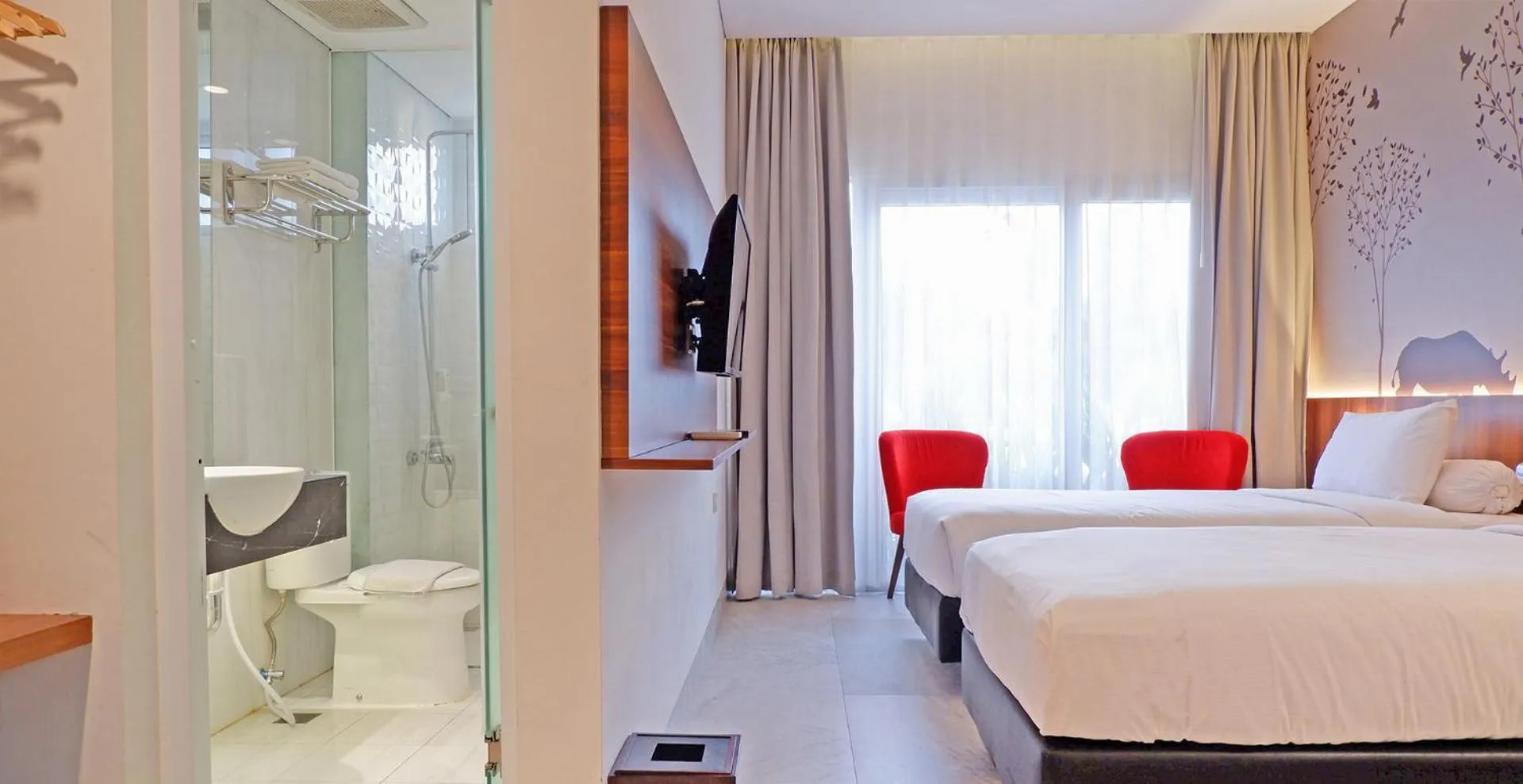 Bed in Front One Resort Magelang