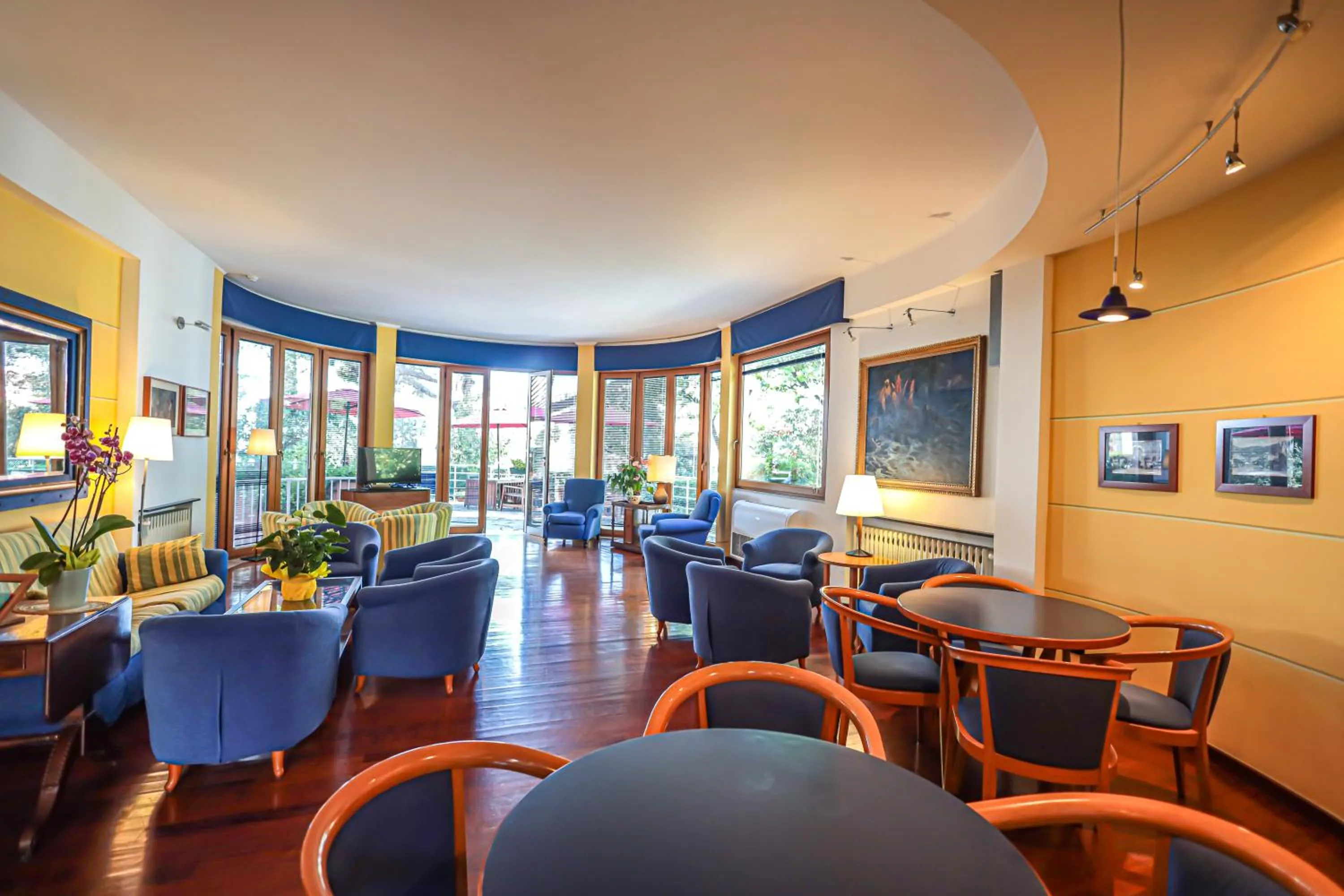 Lobby or reception in Hotel Esperia