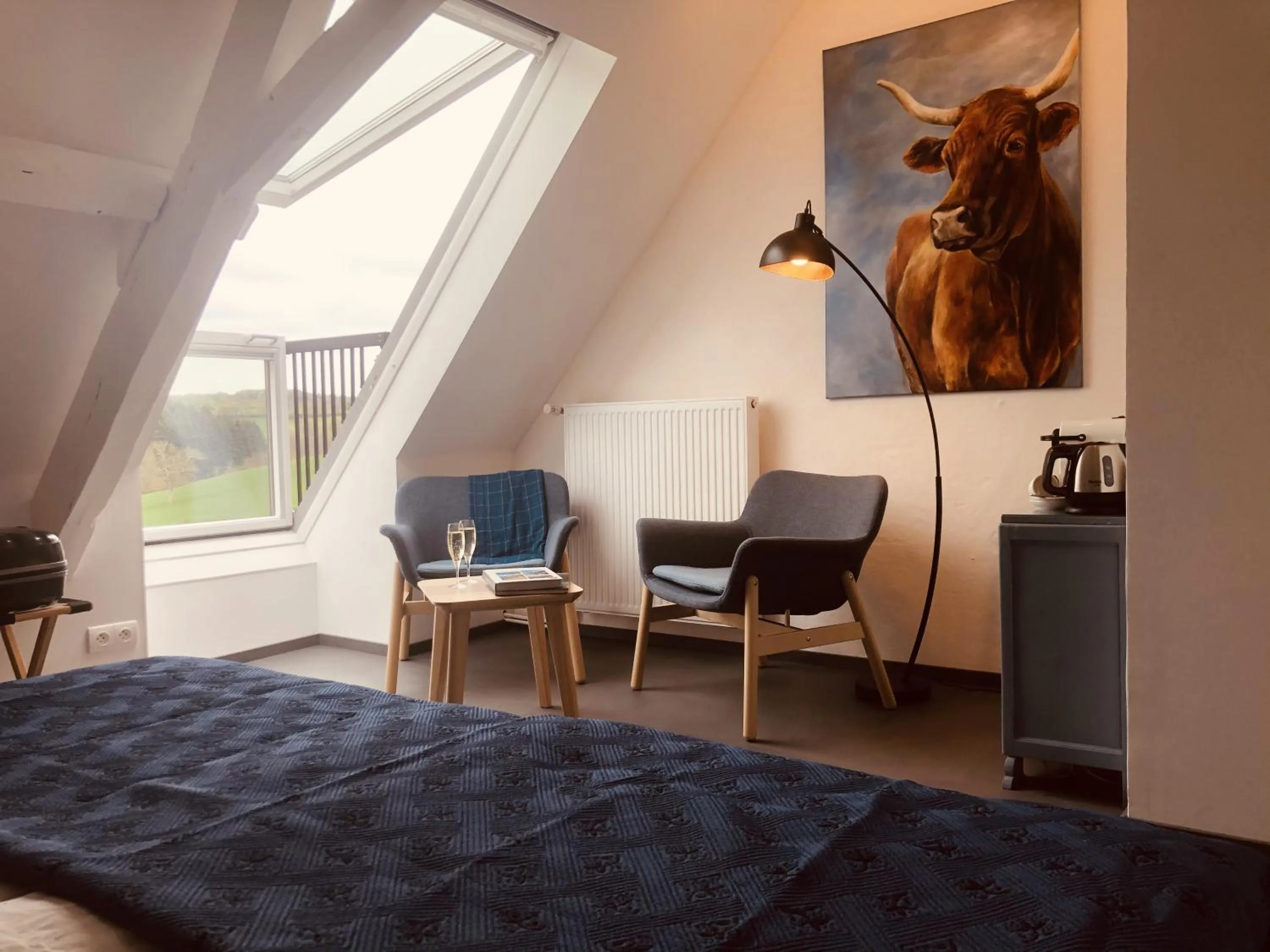 Balcony/Terrace in Le Cuisinier en Combraille