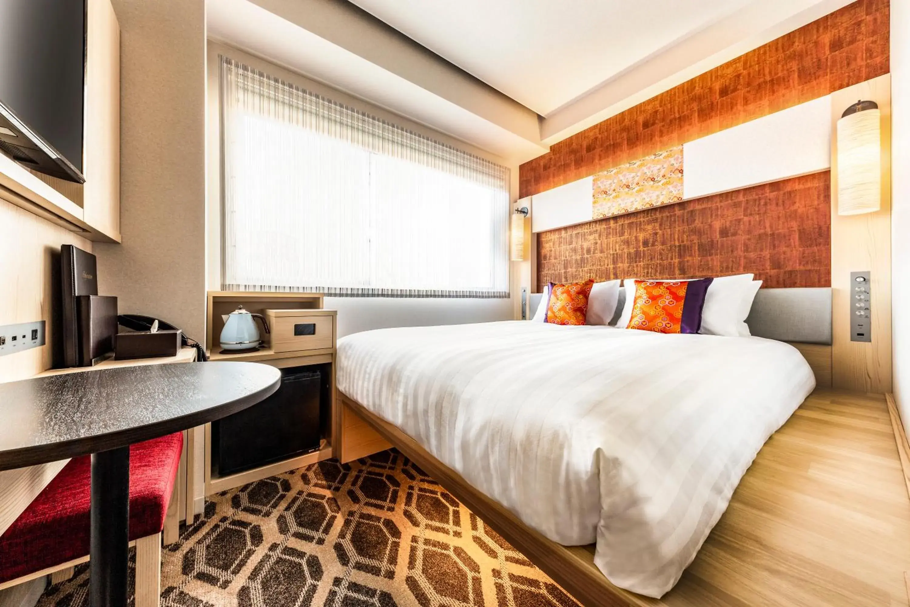 Bed in Hotel Hanshin Annex Osaka Bed in Hotel Hanshin Annex Osaka