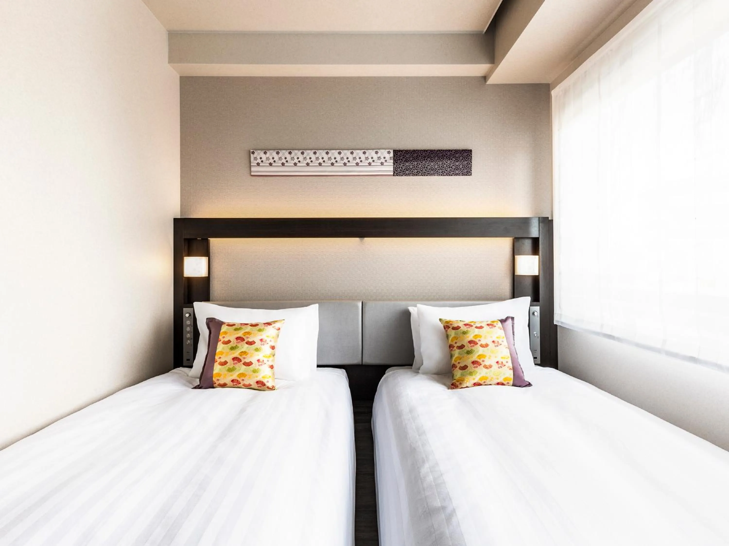 Bed in Hotel Hanshin Annex Osaka