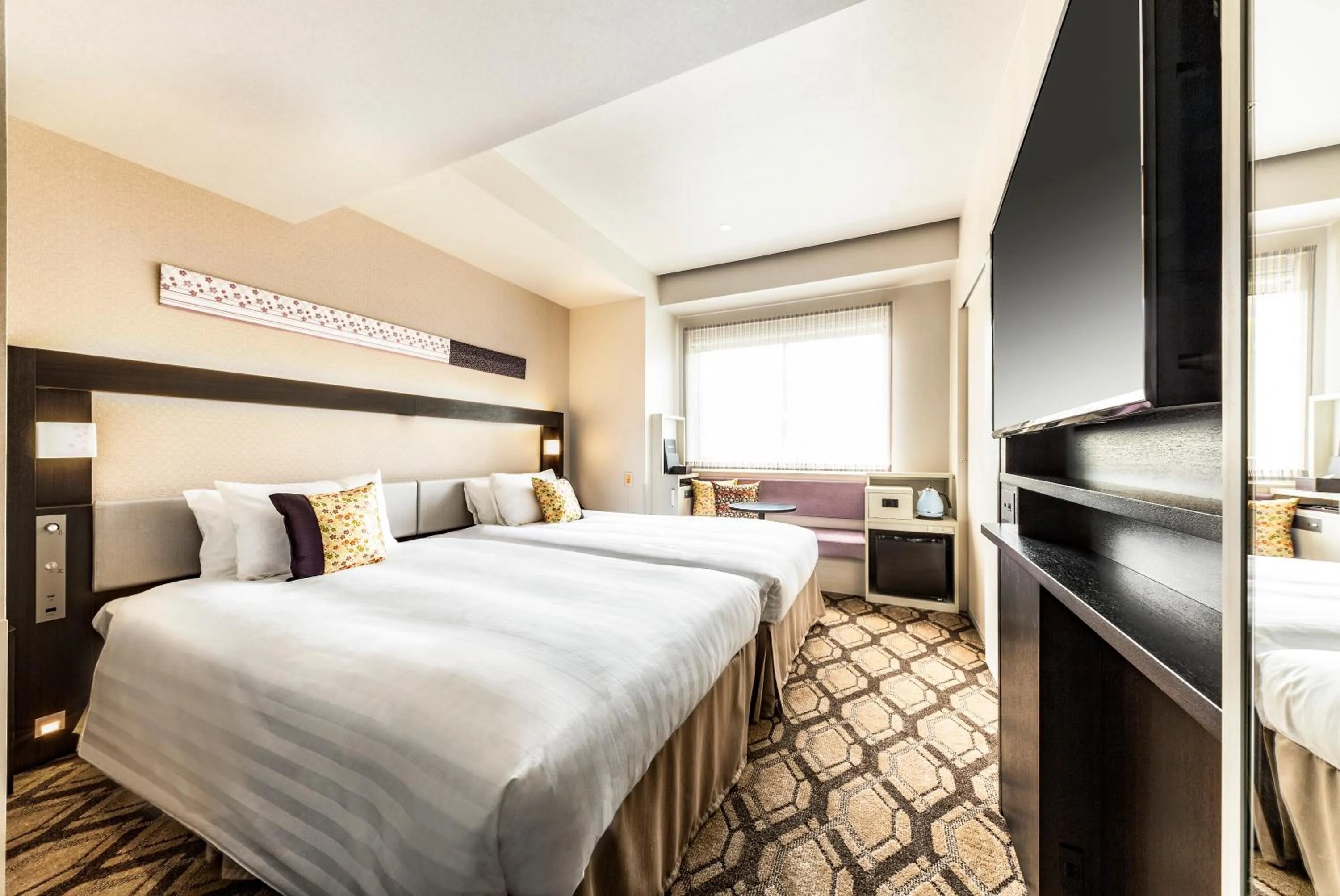 Bed in Hotel Hanshin Annex Osaka