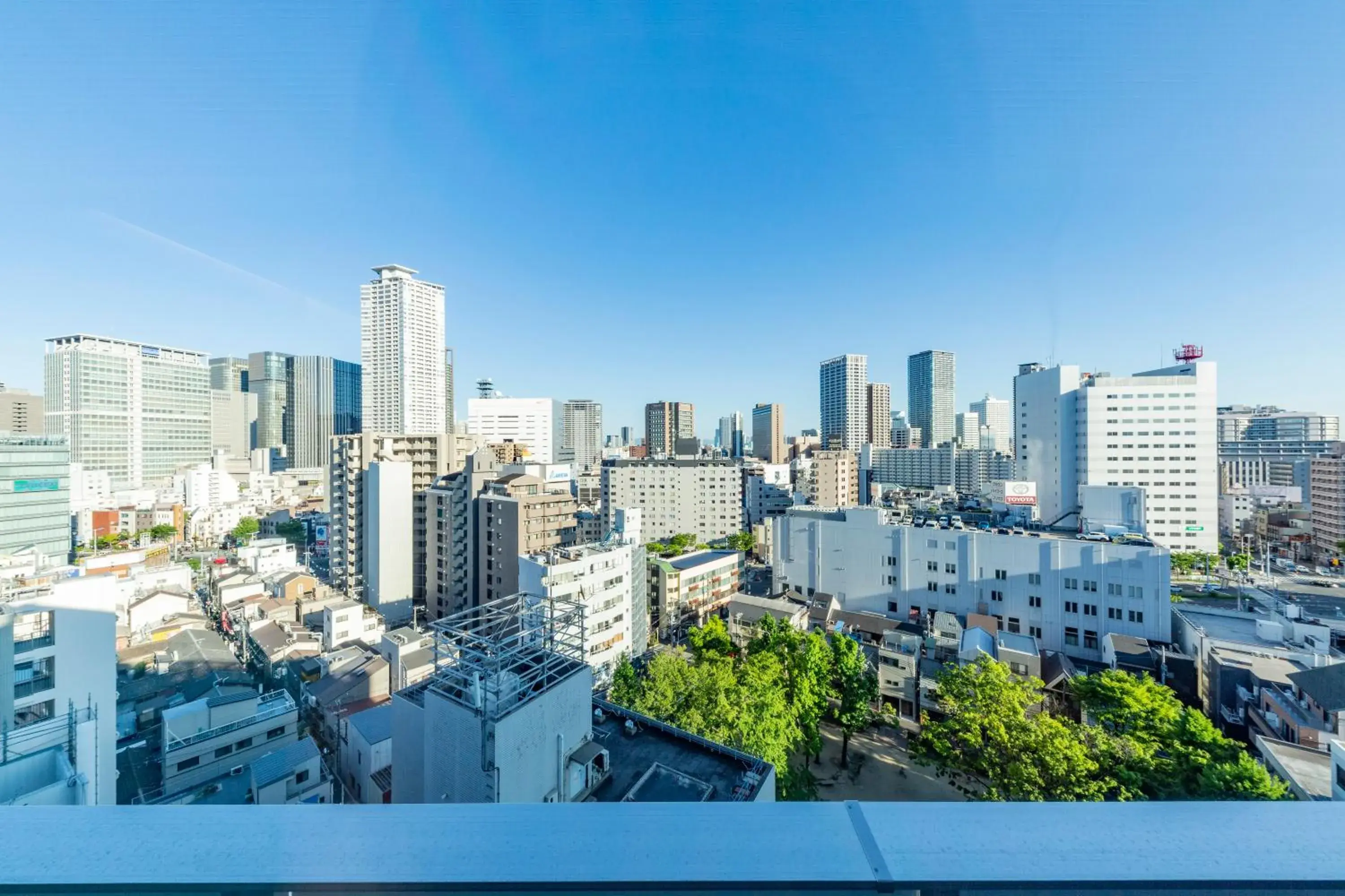 City view in Hotel Hanshin Annex Osaka City view in Hotel Hanshin Annex Osaka
