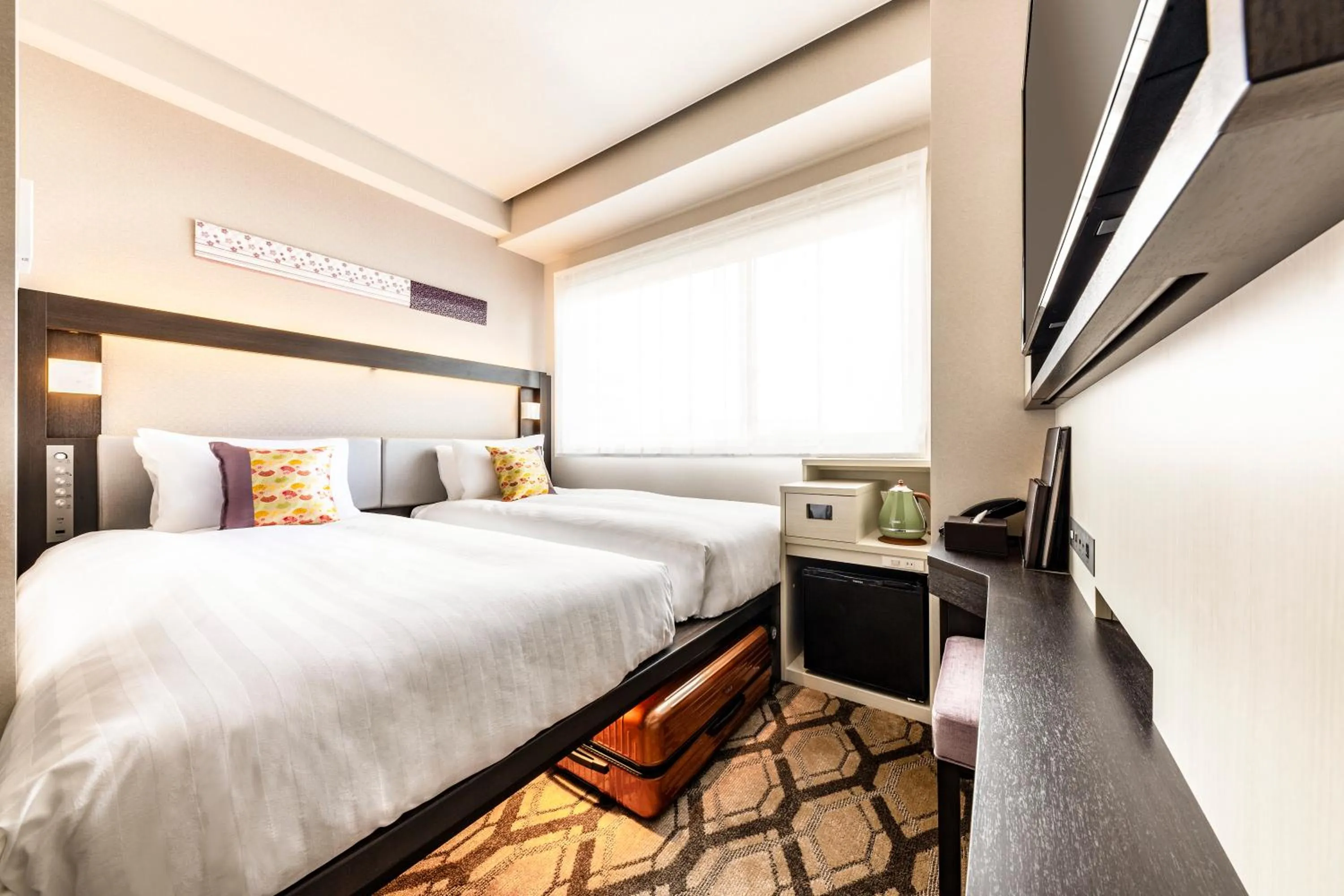 Bed in Hotel Hanshin Annex Osaka