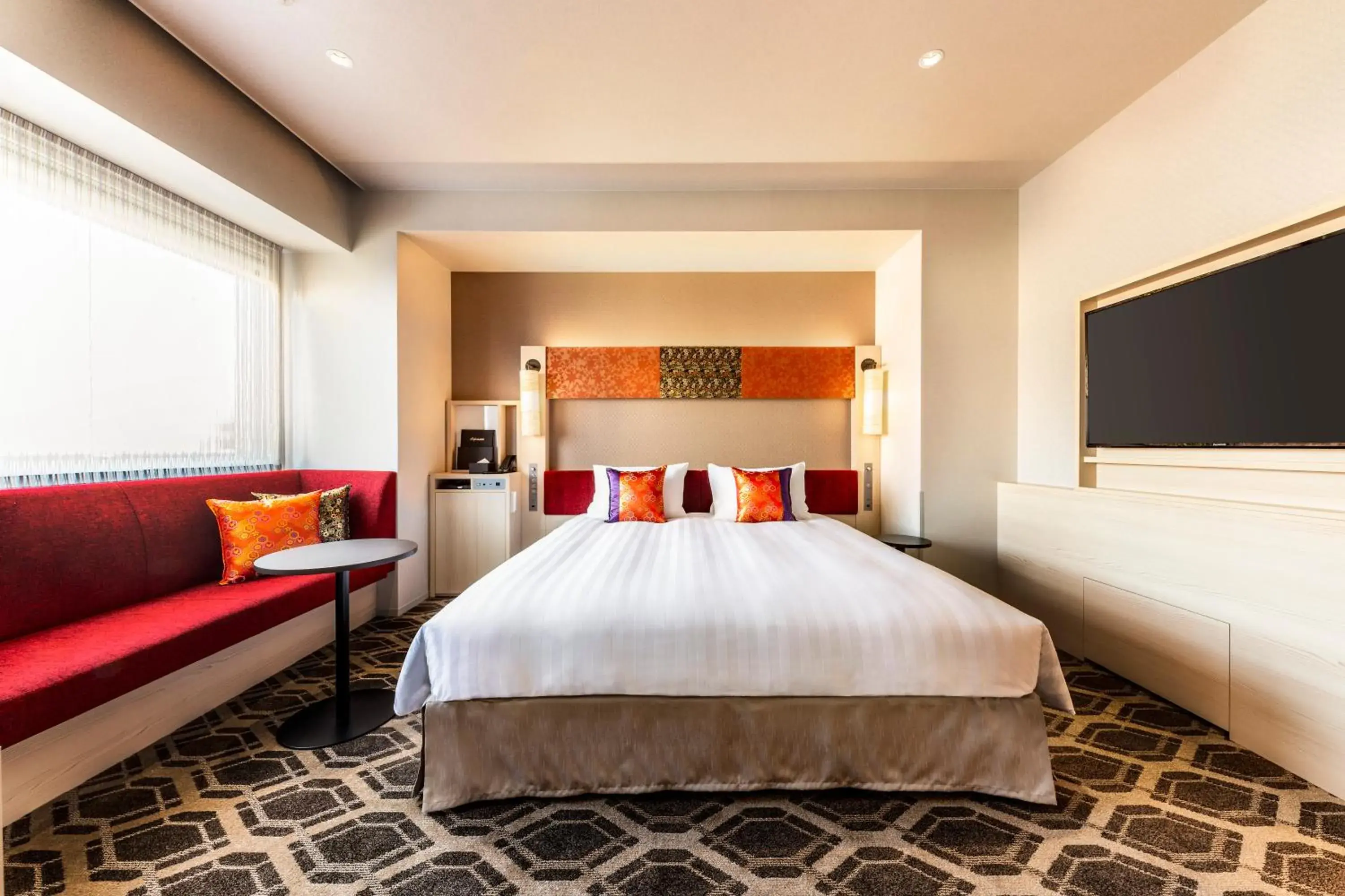 Bed in Hotel Hanshin Annex Osaka Bed in Hotel Hanshin Annex Osaka