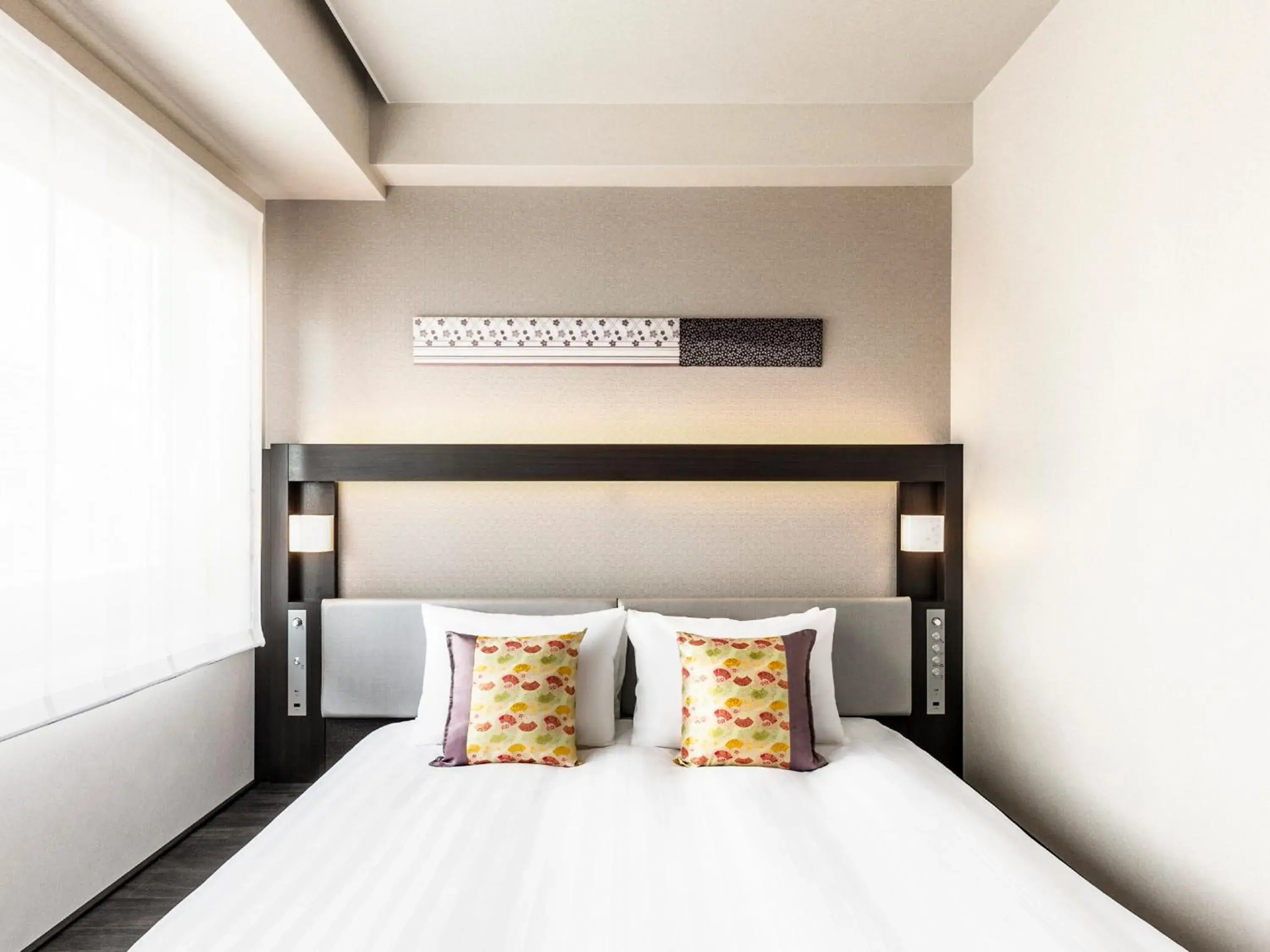 Bed in Hotel Hanshin Annex Osaka Bed in Hotel Hanshin Annex Osaka